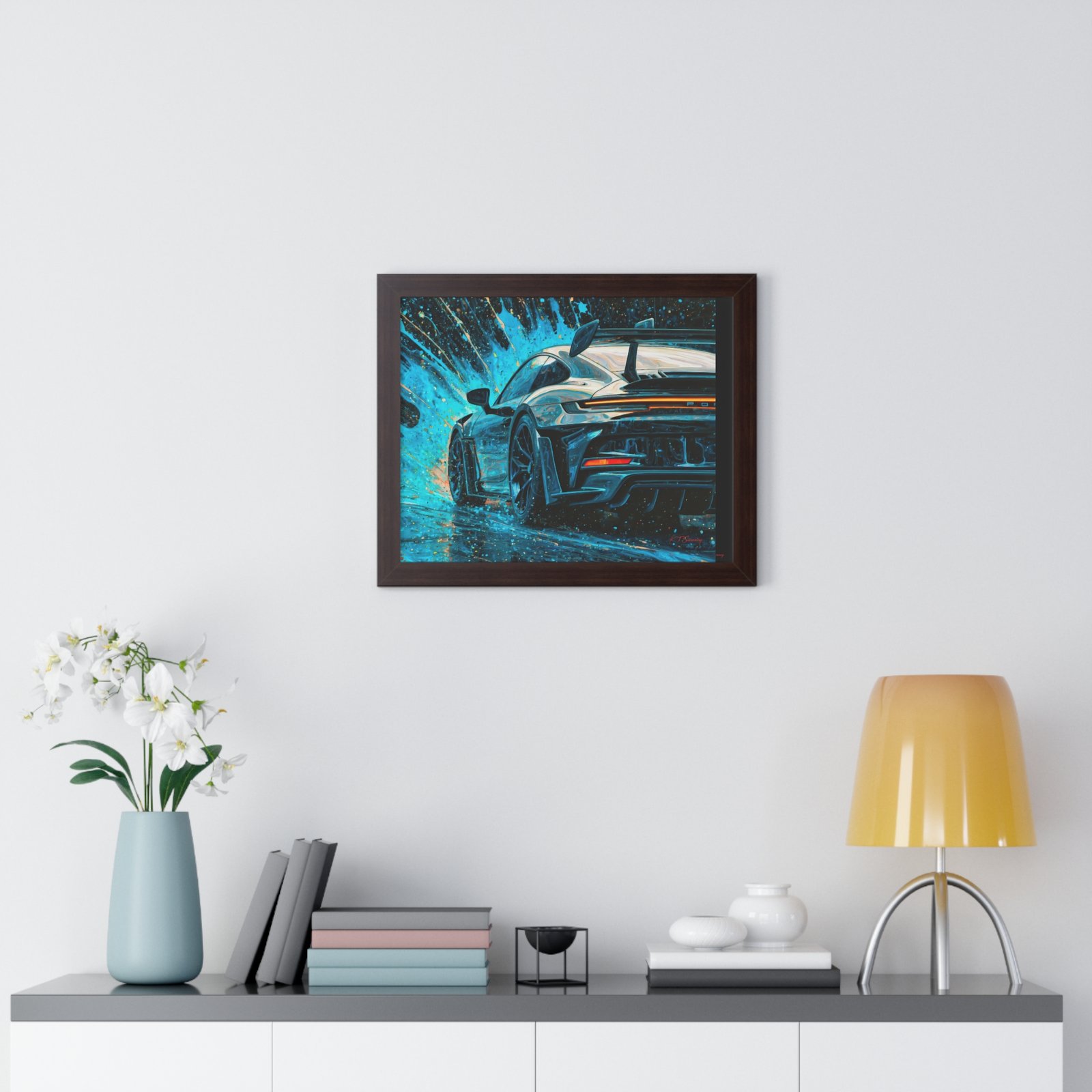 Exclusive Edition Porsche 911 GT3 RS Wall Art Framed Print | Collector’s Porsche Artwork - Image 17
