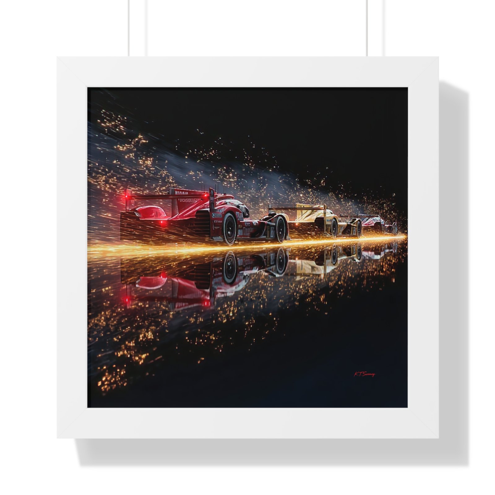 Limited Edition IMSA Hypercar Racing Car Wall Art Framed Print | Collector’s Artwork - Image 7