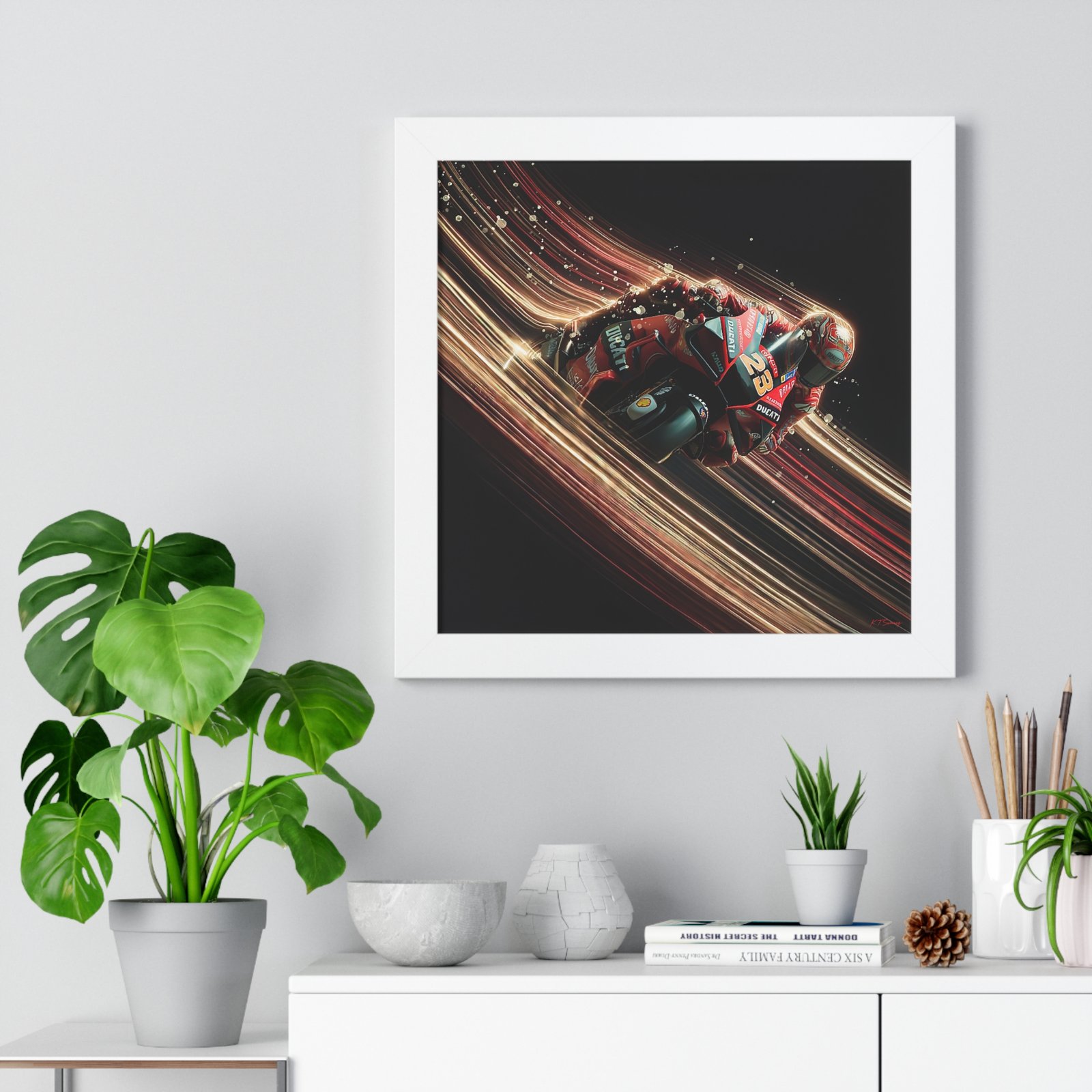 Limited Edition Enea Bastianini MotoGP Wall Art Framed Print | Collector’s Motorcycle Racing Artwork - Image 8