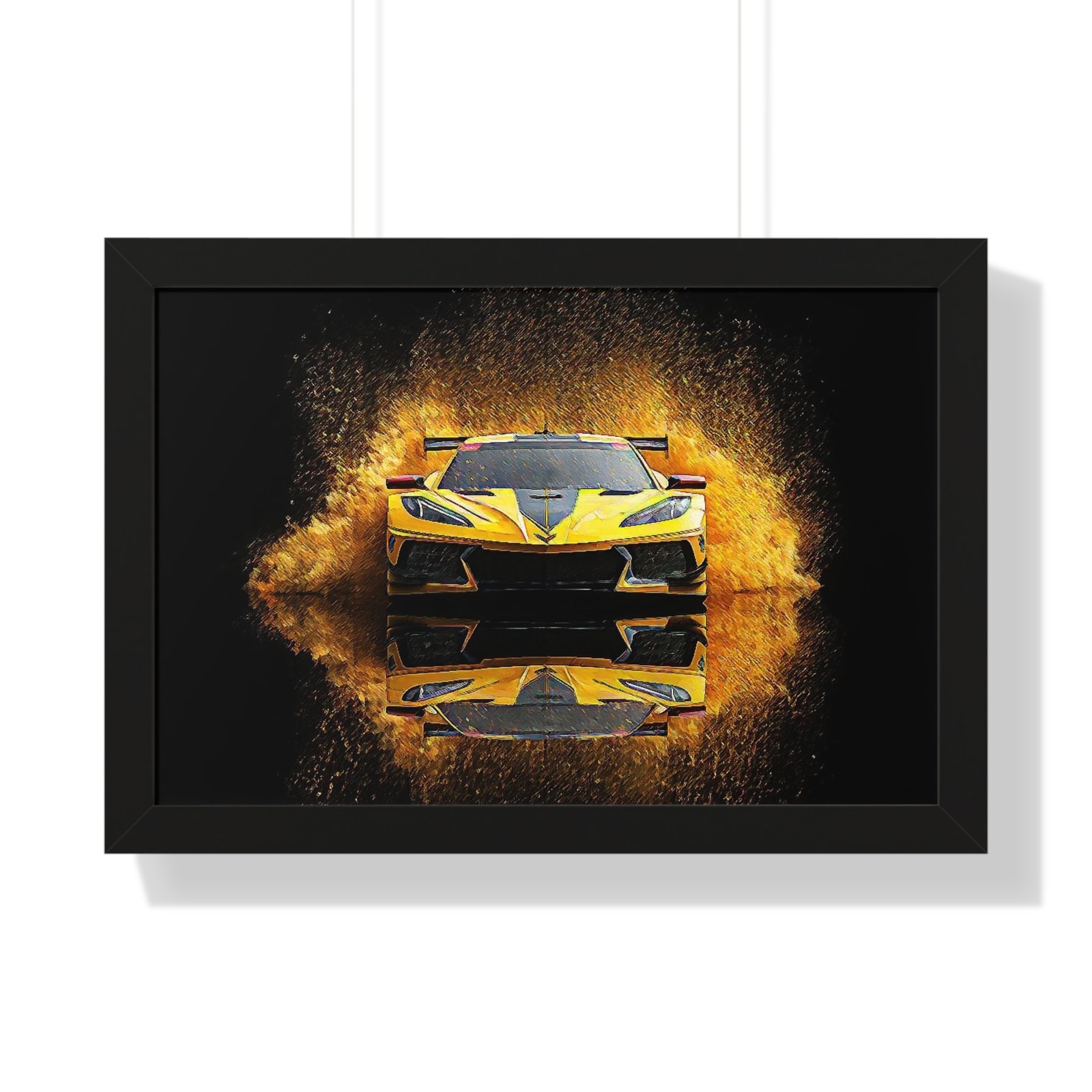 Limited Edition Corvette IMSA GTD Racing Car Wall Art Framed Print | Collector’s Corvette Motorsport Artwork - Image 7