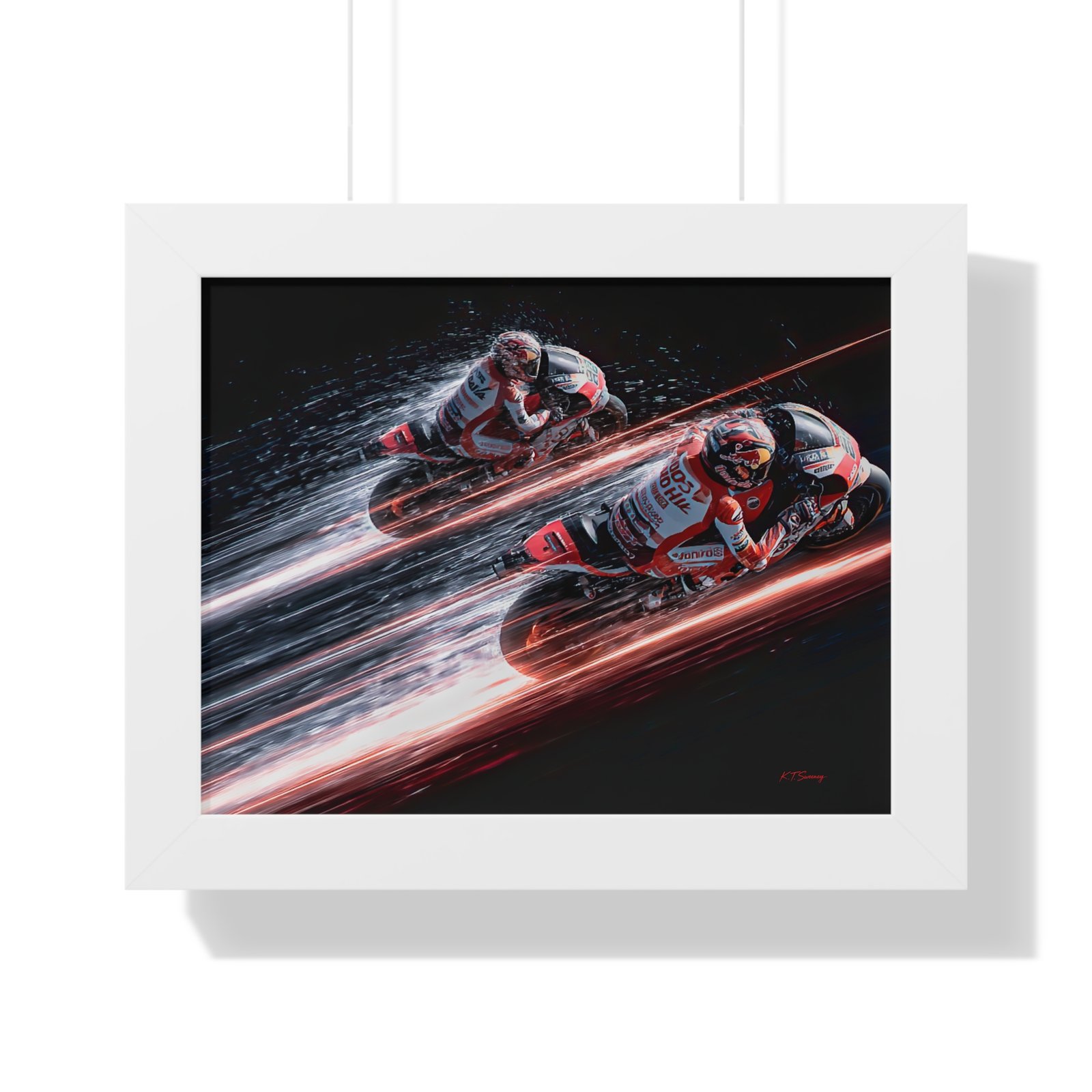 Limited Edition MotoGP Wall Art Framed Print| Collector’s Motorcycle Racing Artwork - Image 40