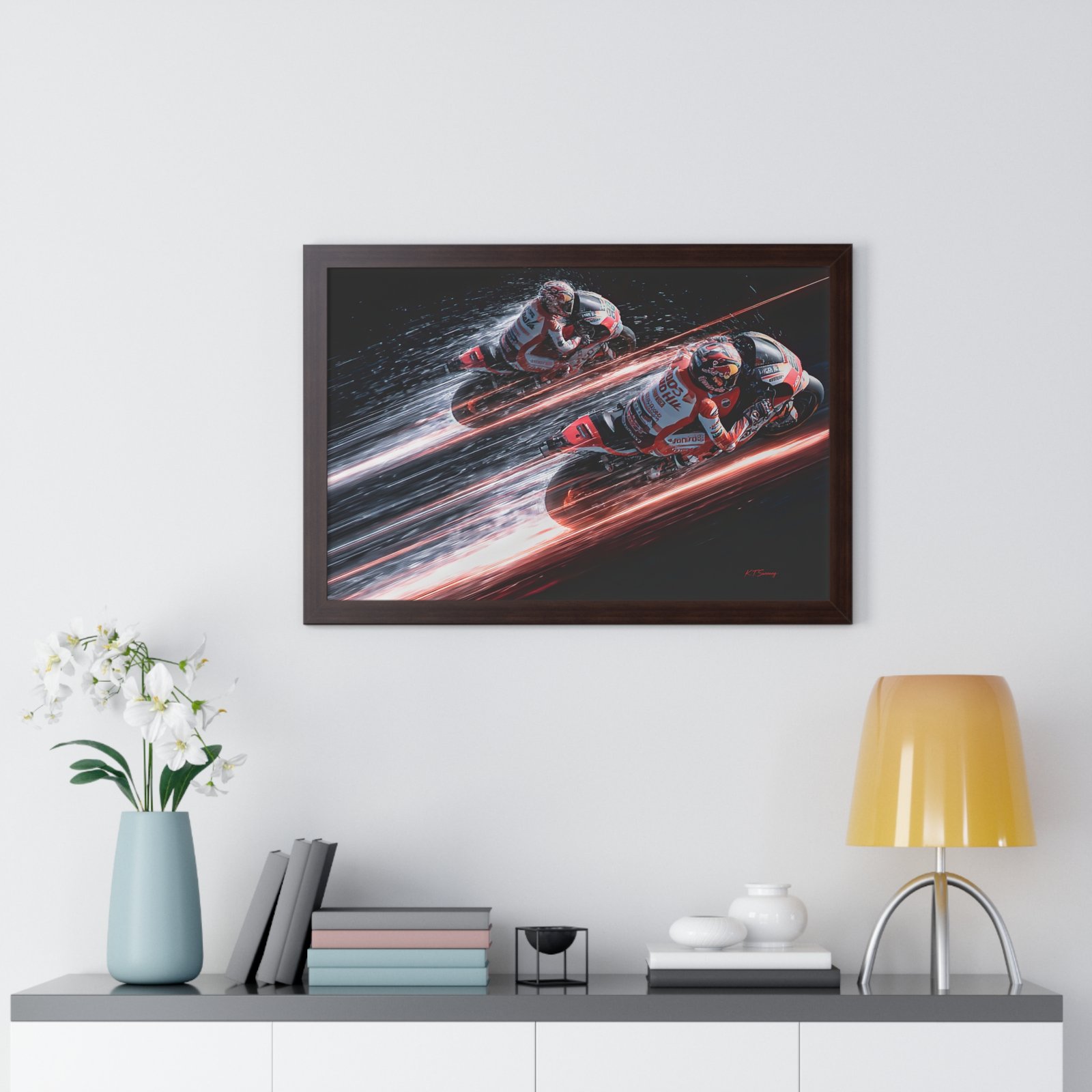 Limited Edition MotoGP Wall Art Framed Print| Collector’s Motorcycle Racing Artwork - Image 38