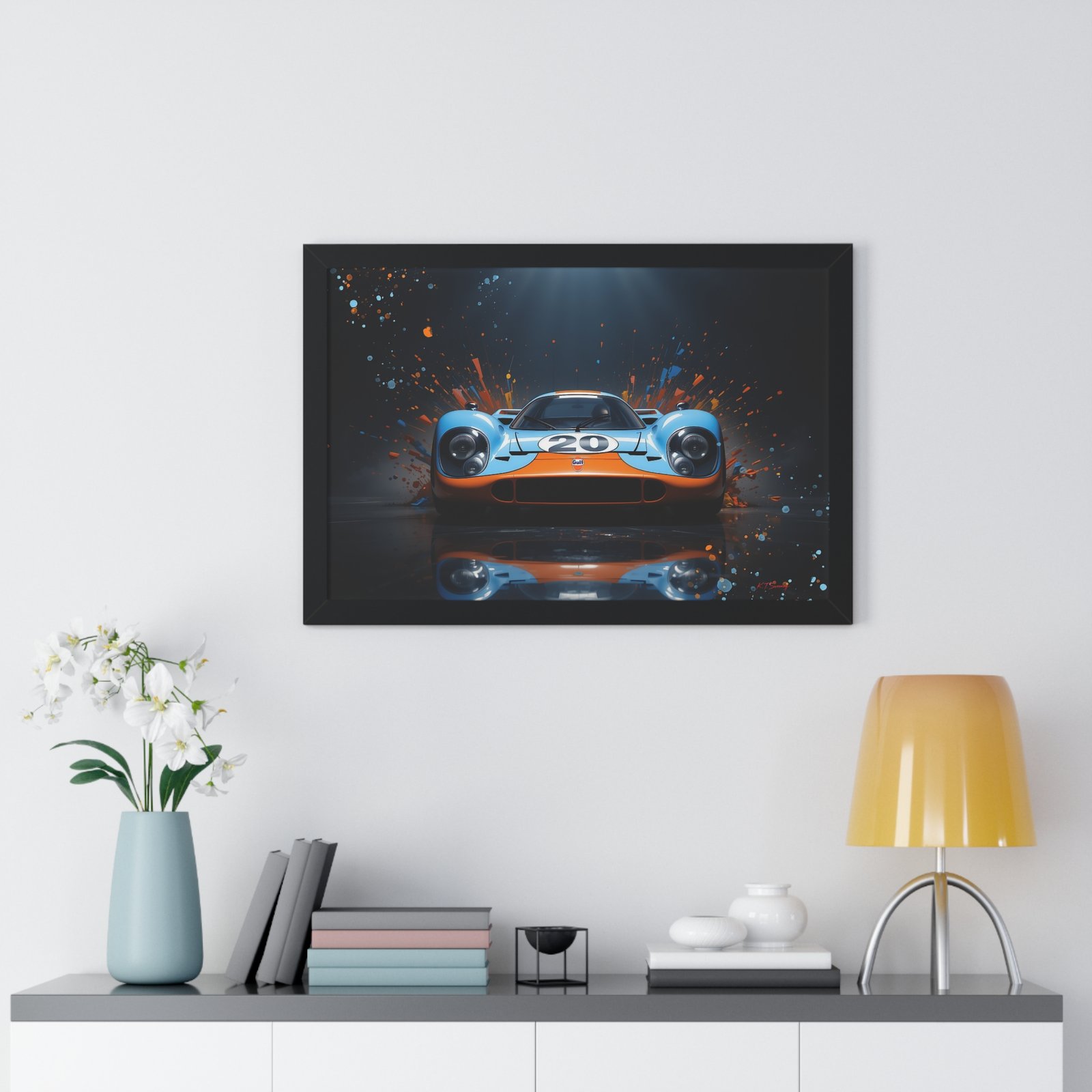 Exclusive Collector's Edition Porsche 917 Gulf Livery - Image 8