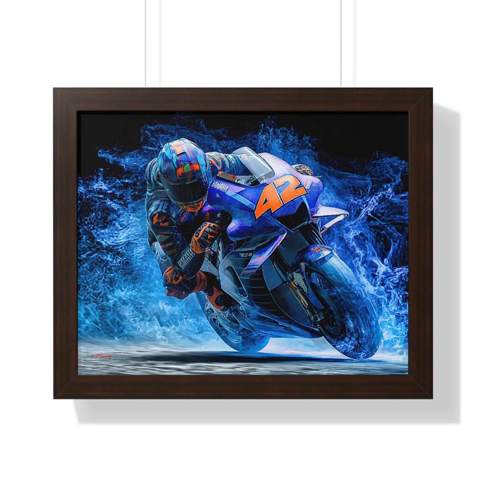Limited Edition Alex Rins MotoGP Wall Art Framed Print | Collector’s Motorcycle Racing Artwork - Image 31