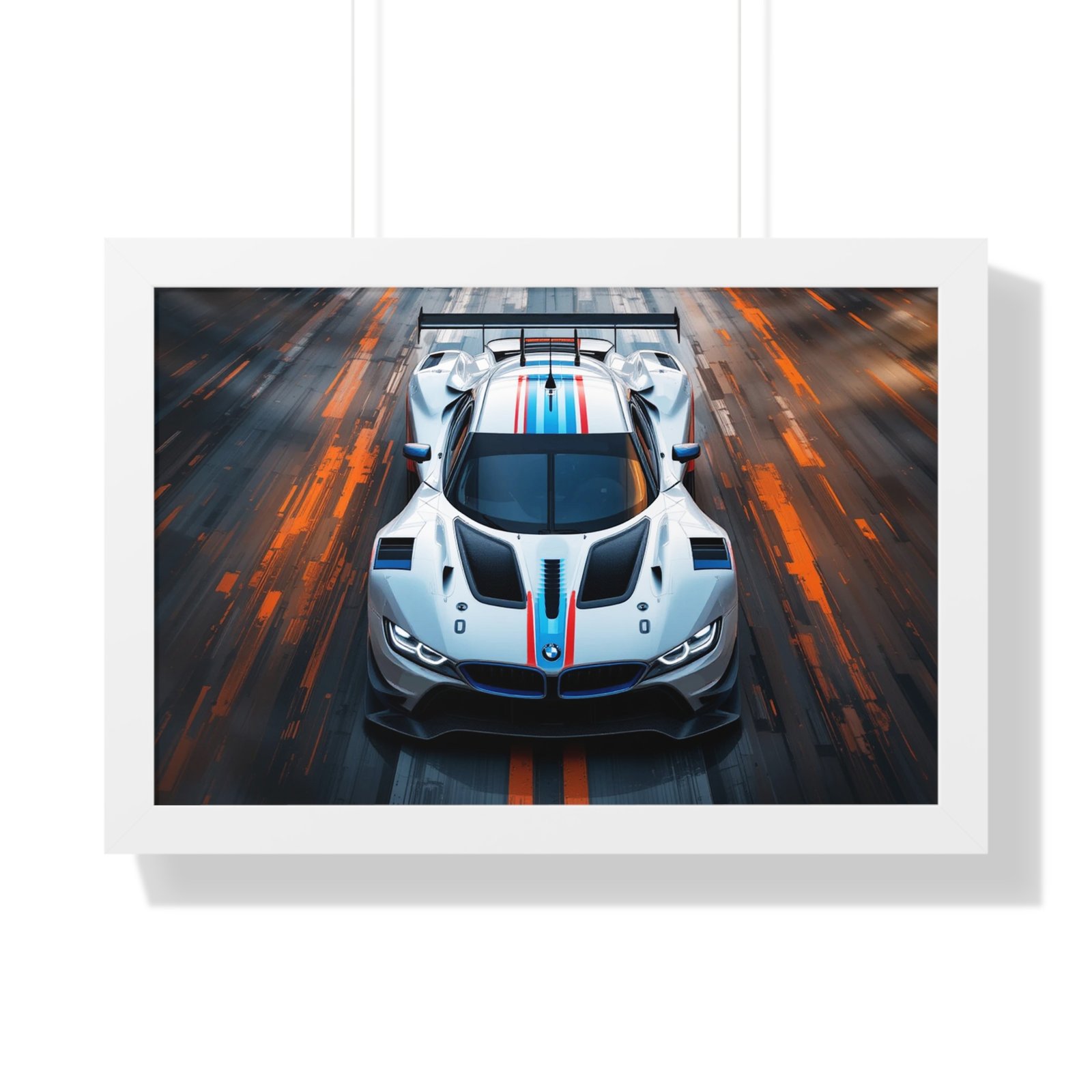 BMW Le Mans Concept Wall Art Framed Print | Original Design Studio Edition Collector’s Motorsport Artwork - Image 13