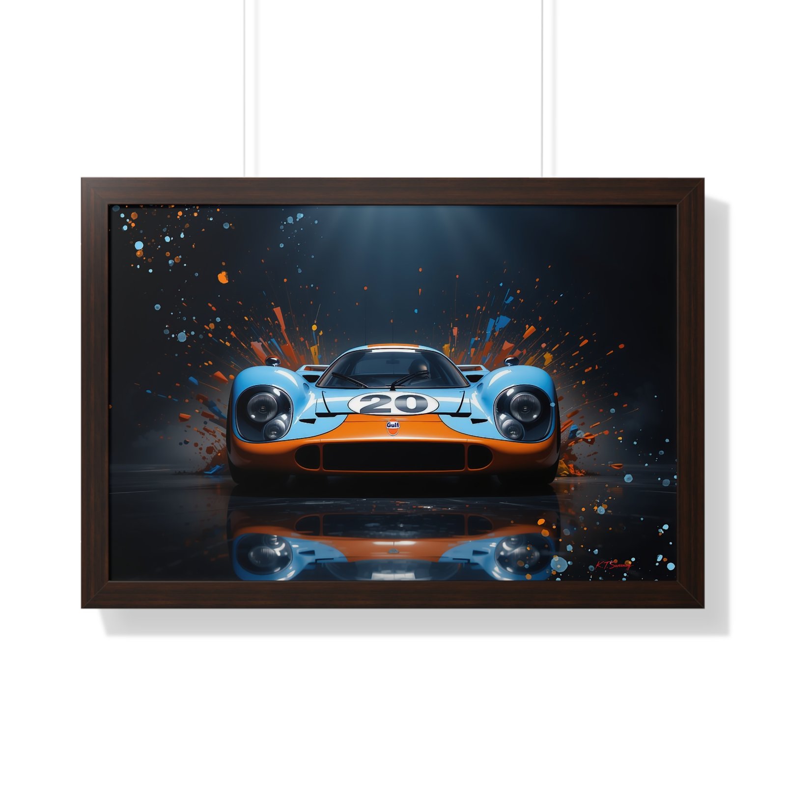 Exclusive Collector's Edition Porsche 917 Gulf Livery - Image 16