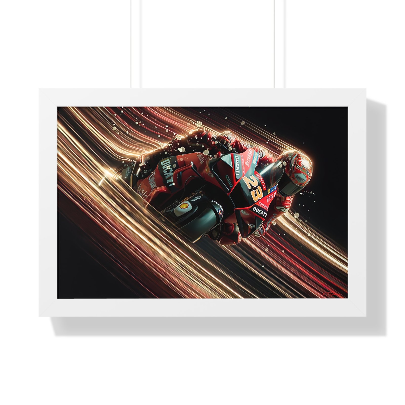 Limited Edition Enea Bastianini MotoGP Wall Art Framed Print | Collector’s Motorcycle Racing Artwork - Image 49