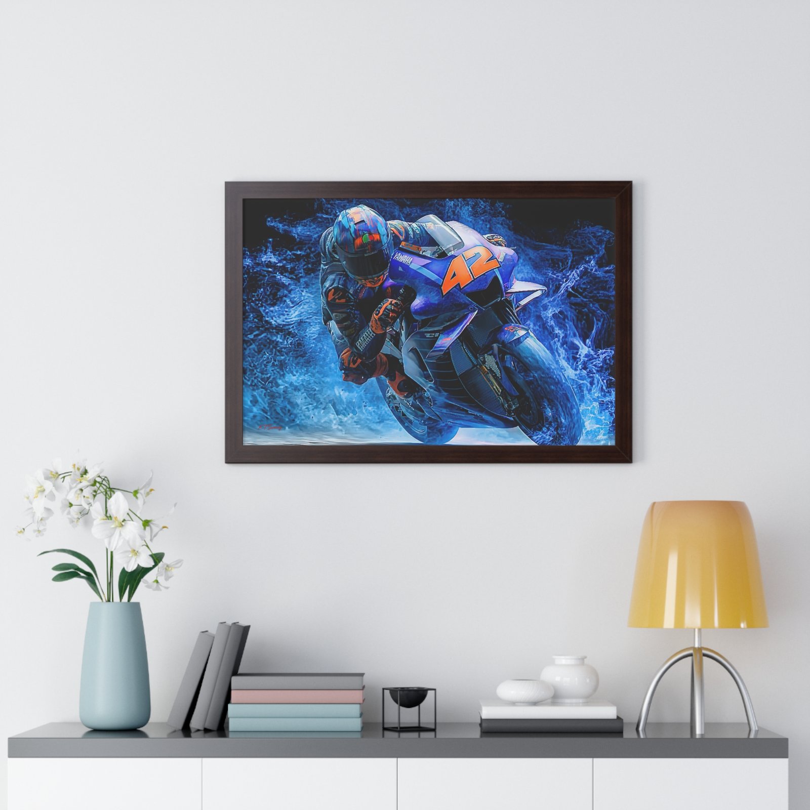 Limited Edition Alex Rins MotoGP Wall Art Framed Print | Collector’s Motorcycle Racing Artwork - Image 38