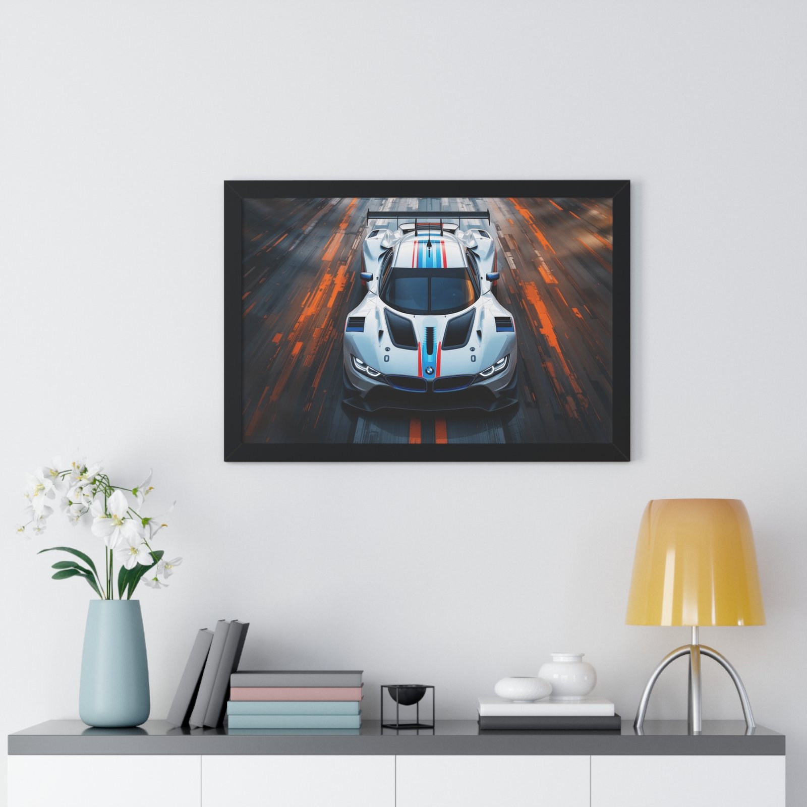 BMW Le Mans Concept Wall Art Framed Print | Original Design Studio Edition Collector’s Motorsport Artwork - Image 5