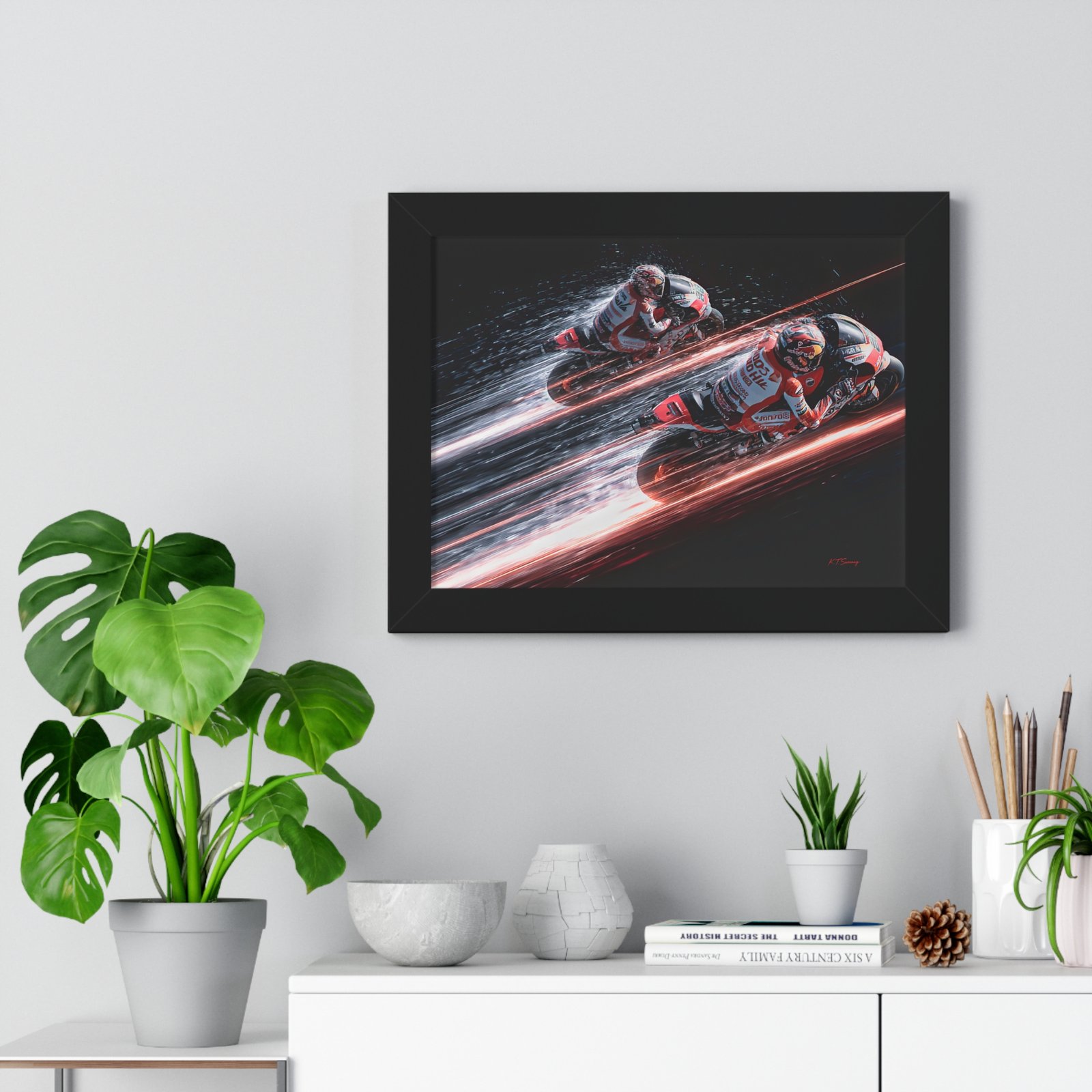 Limited Edition MotoGP Wall Art Framed Print| Collector’s Motorcycle Racing Artwork - Image 14