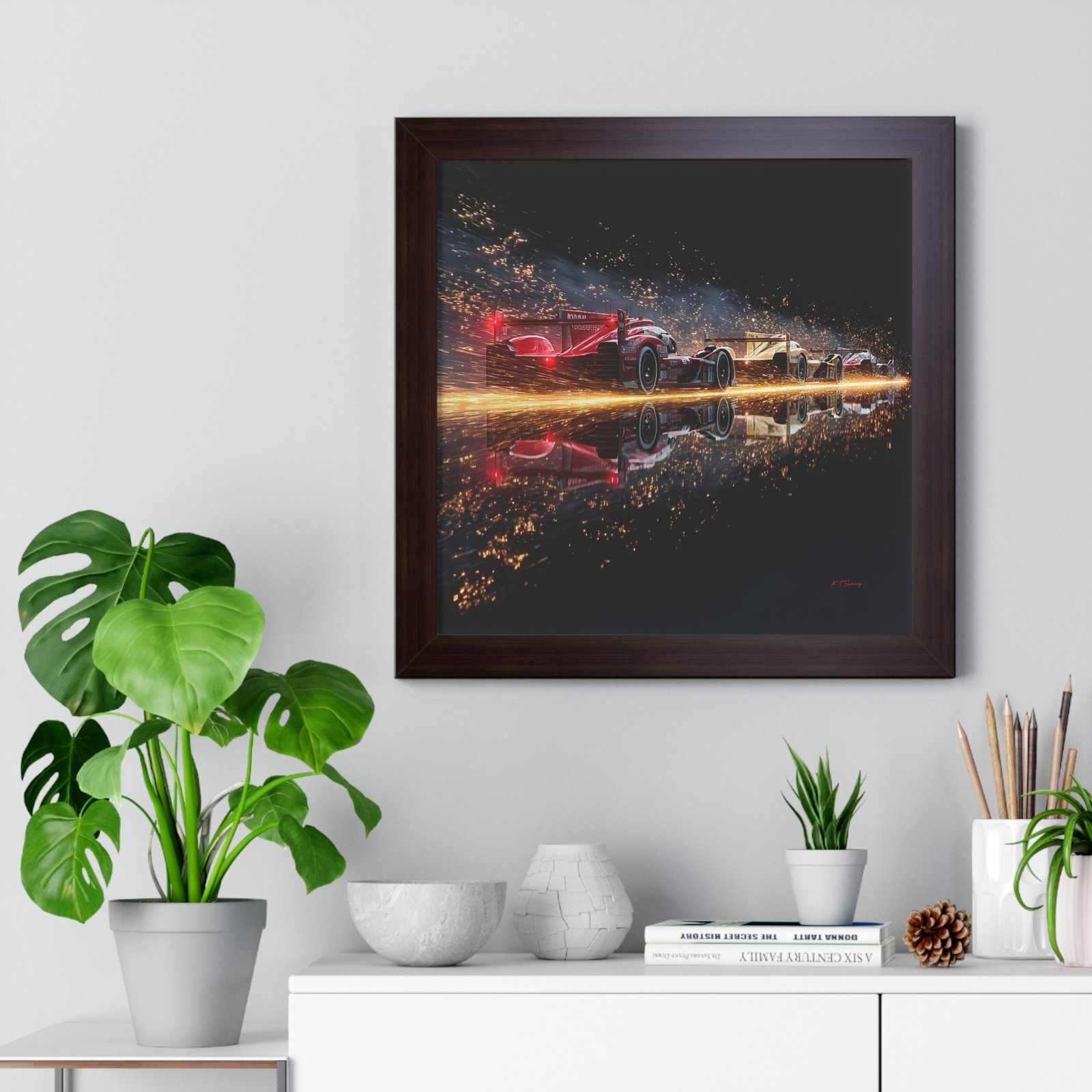 Limited Edition IMSA Hypercar Racing Car Wall Art Framed Print | Collector’s Artwork - Image 5