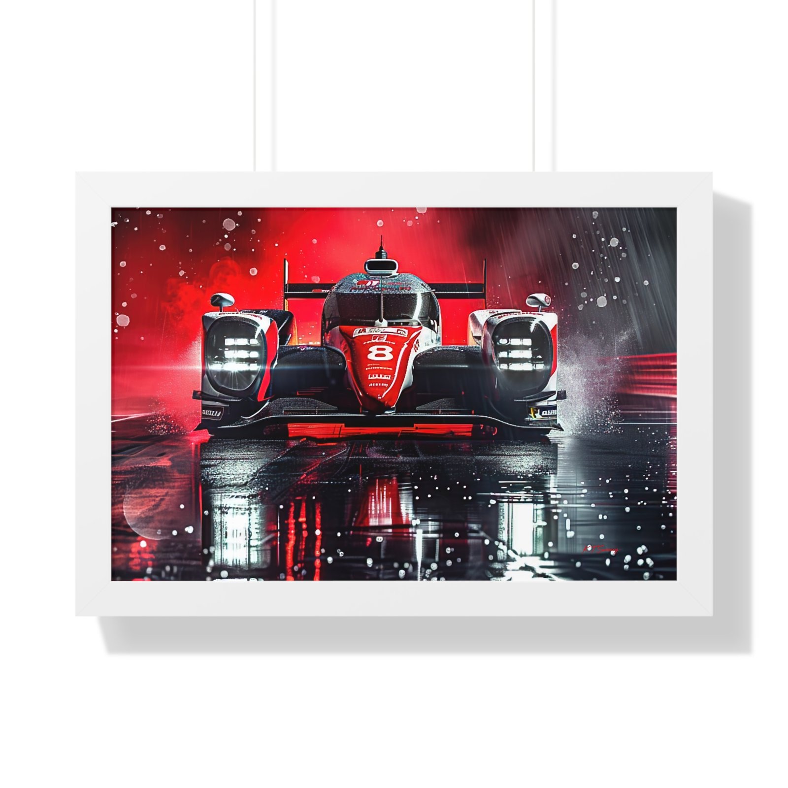 Limited Edition IMSA Toyota Hypercar IMSA Racing Car Wall Art Framed Print | IMSA Toyota Hypercar Collector’s Artwork - Image 40