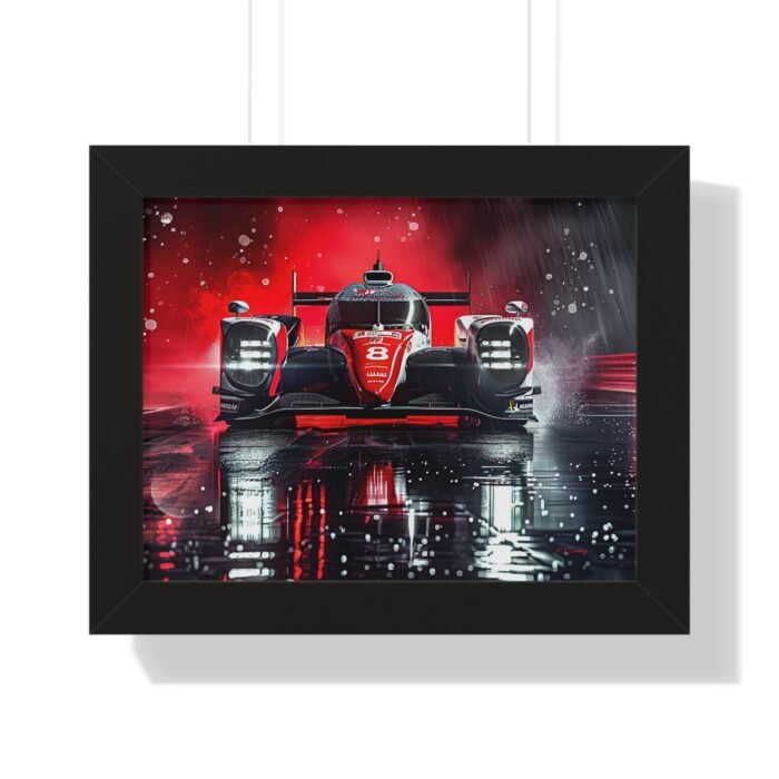 Limited Edition IMSA Toyota Hypercar IMSA Racing Car Wall Art Framed Print | IMSA Toyota Hypercar Collector’s Artwork
