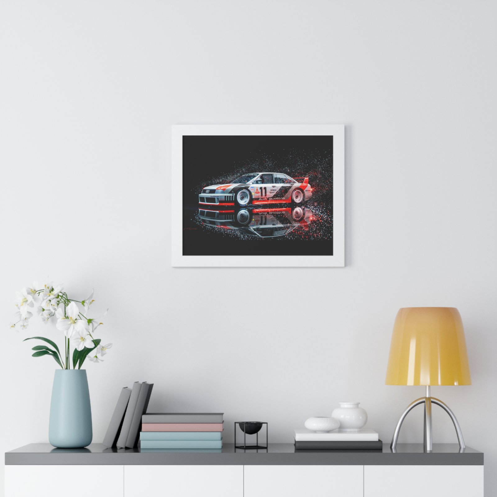 Audi Sport Quattro IMSA Racing Car – Limited Edition Original Art Print - Image 20