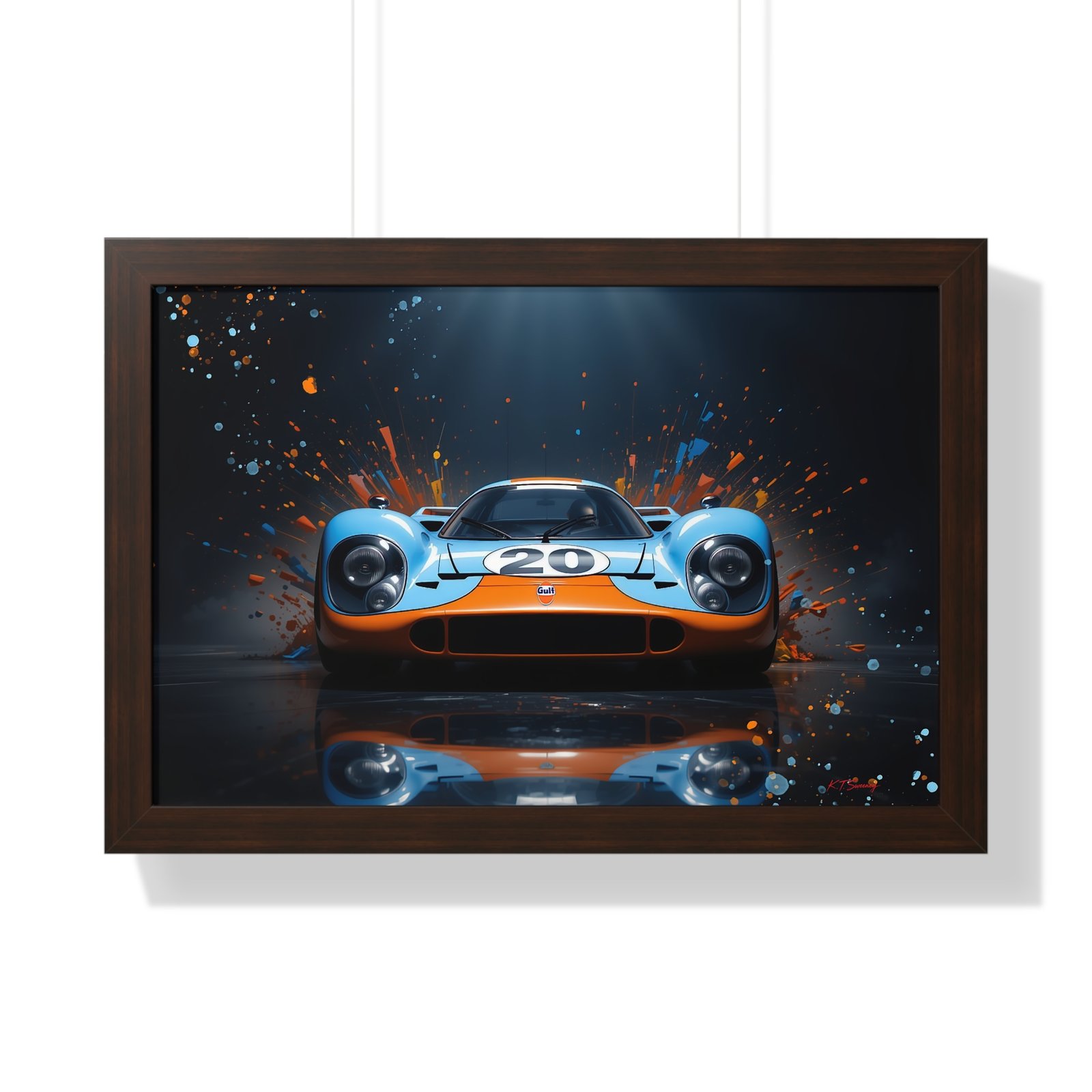 Exclusive Collector's Edition Porsche 917 Gulf Livery - Image 13