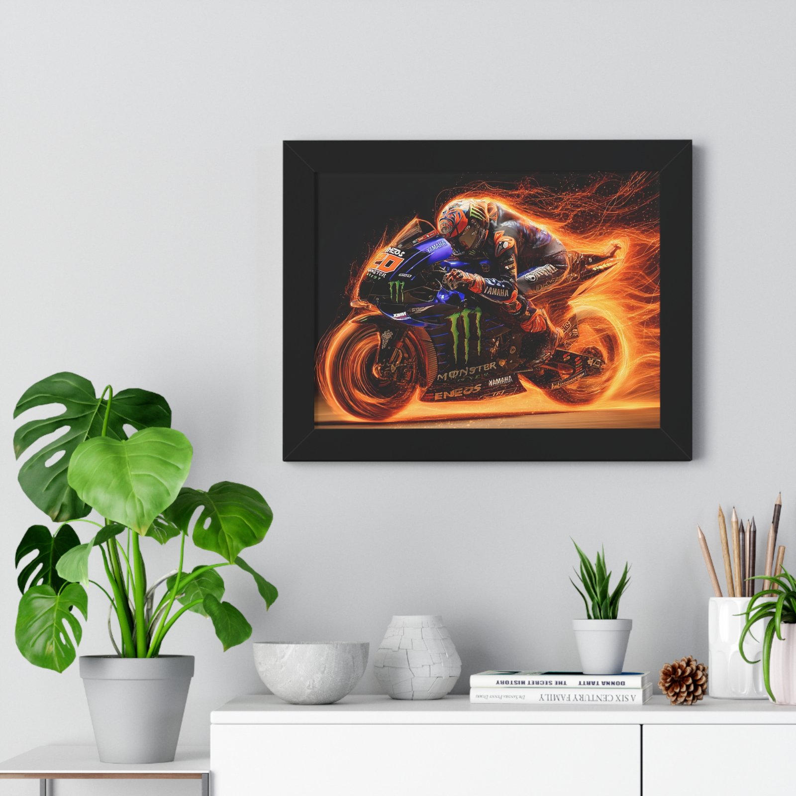 Limited Edition Fabio Quartararo MotoGP Wall Art Framed Print | Collector’s Motorcycle Racing Artwork - Image 14
