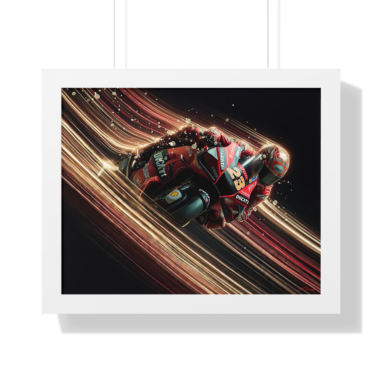 Limited Edition Enea Bastianini MotoGP Wall Art Framed Print | Collector’s Motorcycle Racing Artwork - Image 46
