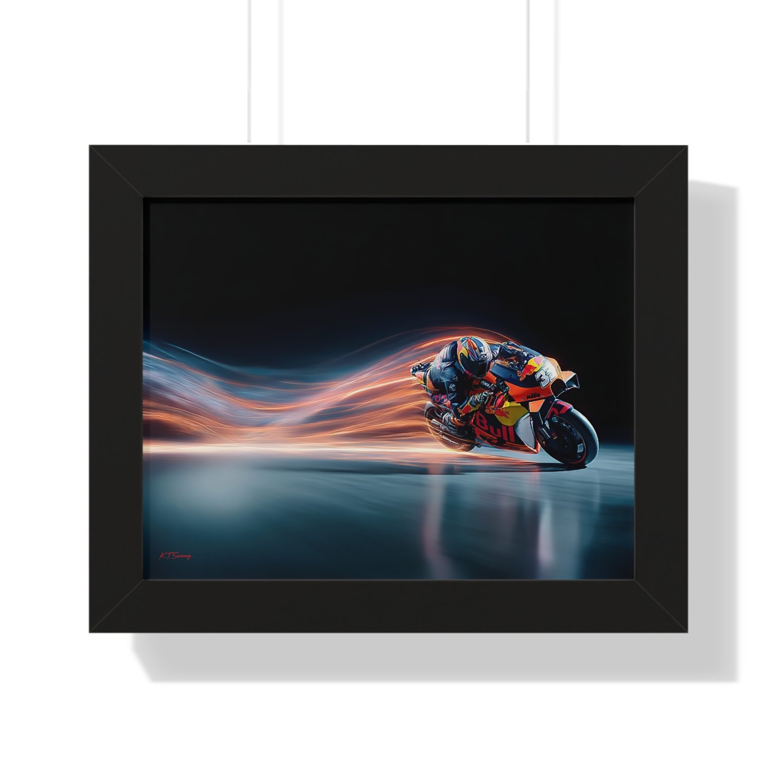 Limited Edition MotoGP Wall Art Framed Print | Collector’s Motorcycle Racing Artwork - Image 10