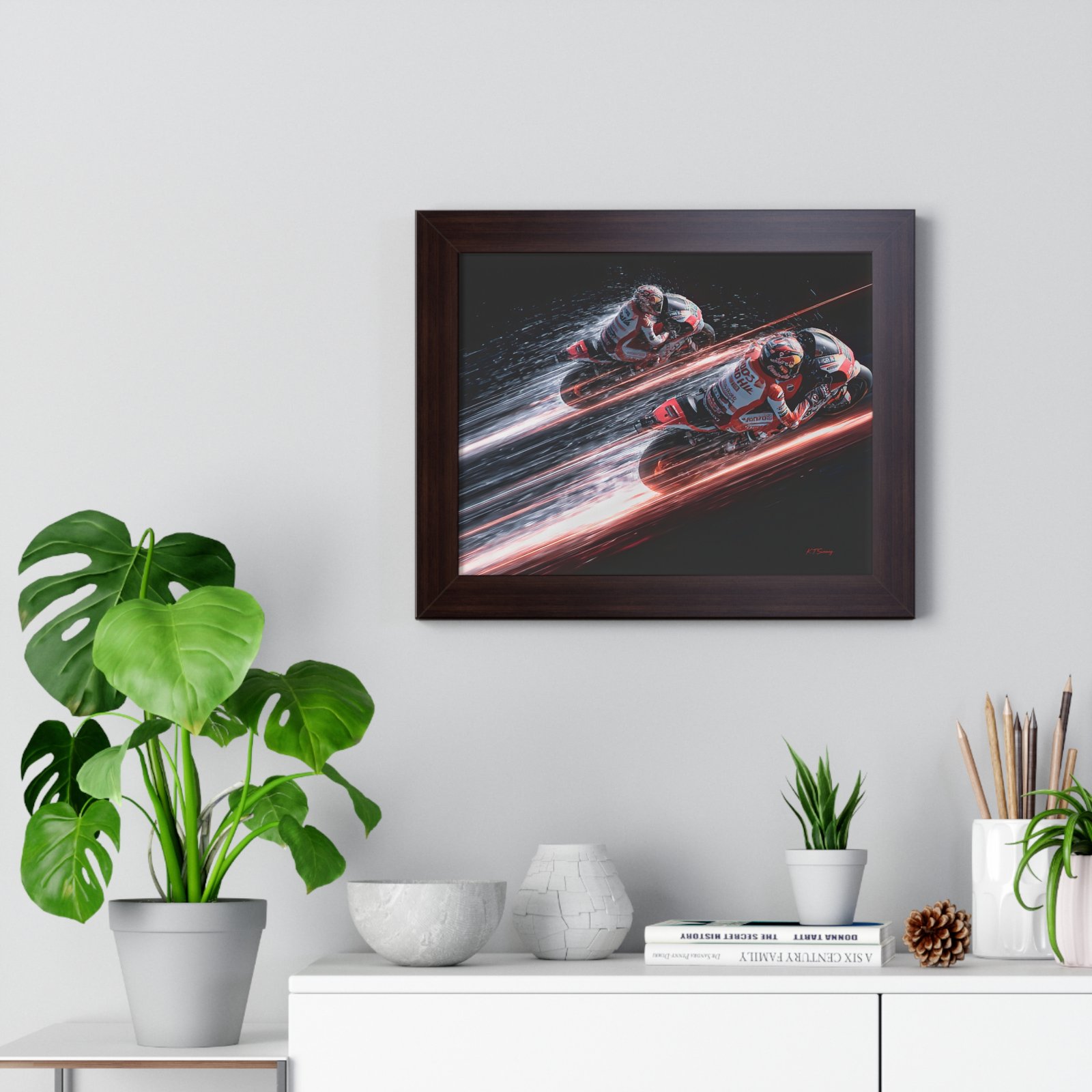 Limited Edition MotoGP Wall Art Framed Print| Collector’s Motorcycle Racing Artwork - Image 26