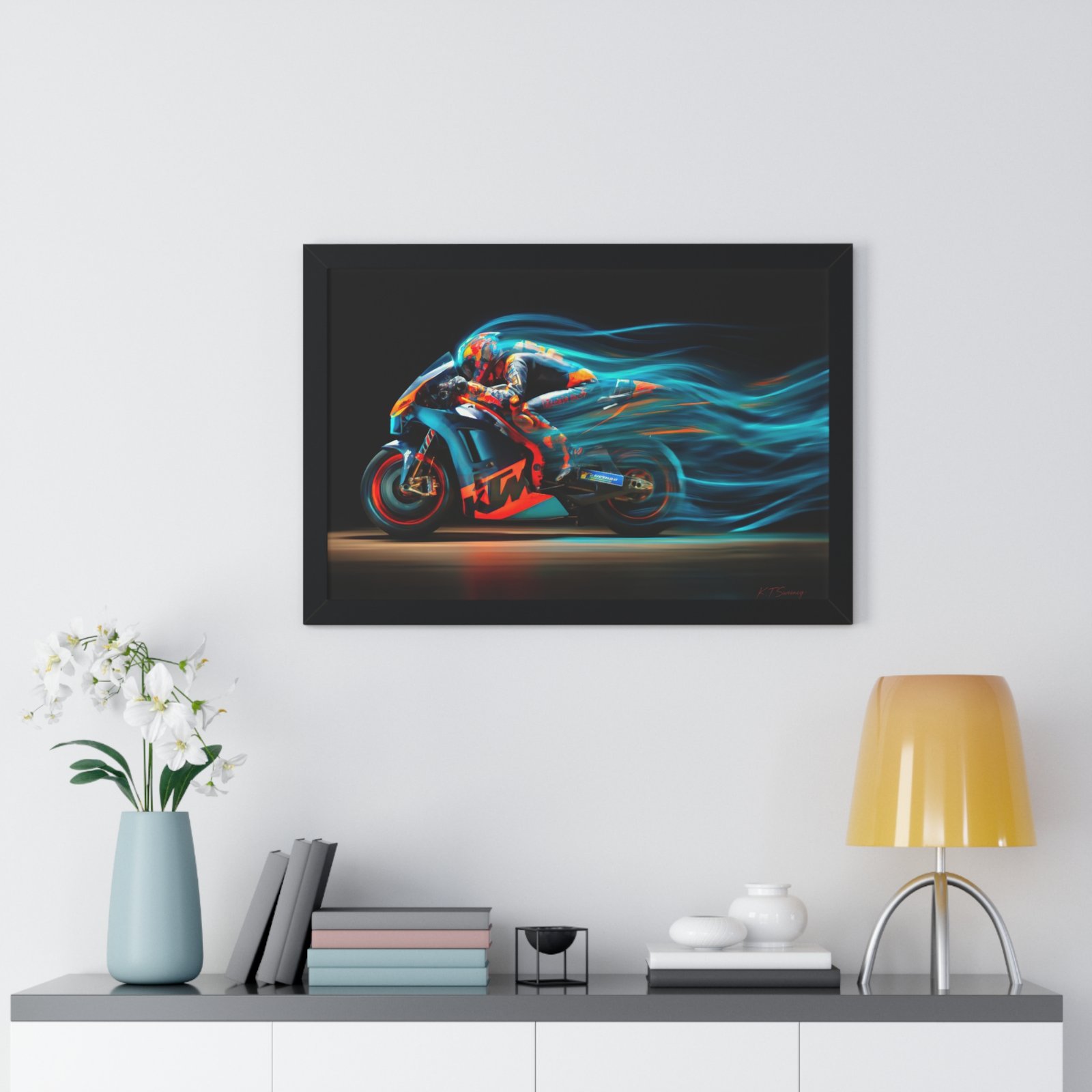 Limited Edition Brad Binder MotoGP Wall Art Framed Print | Collector’s Motorcycle Racing Artwork - Image 14