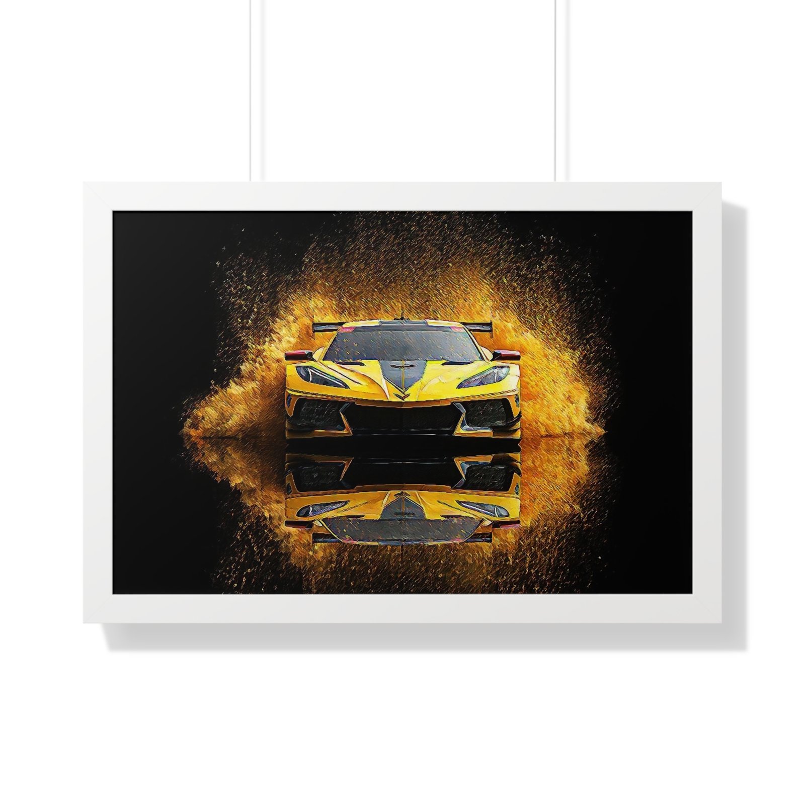Limited Edition Corvette IMSA GTD Racing Car Wall Art Framed Print | Collector’s Corvette Motorsport Artwork - Image 34