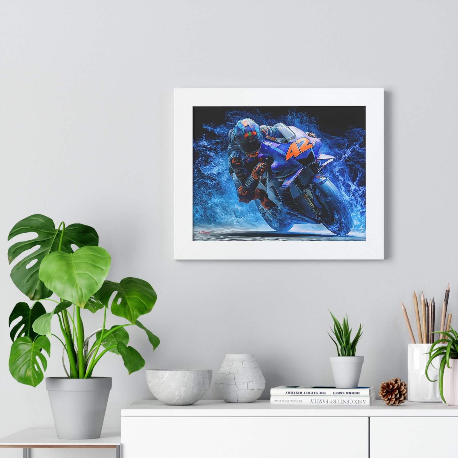 Limited Edition Alex Rins MotoGP Wall Art Framed Print | Collector’s Motorcycle Racing Artwork - Image 41