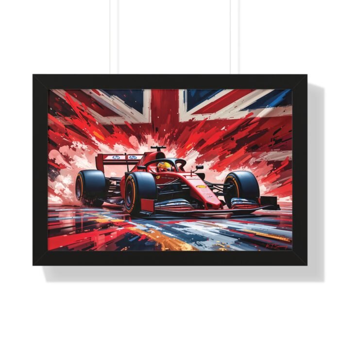 Exclusive Edition Lewis Hamilton Ferrari F1  | Collector’s Formula 1 Artwork