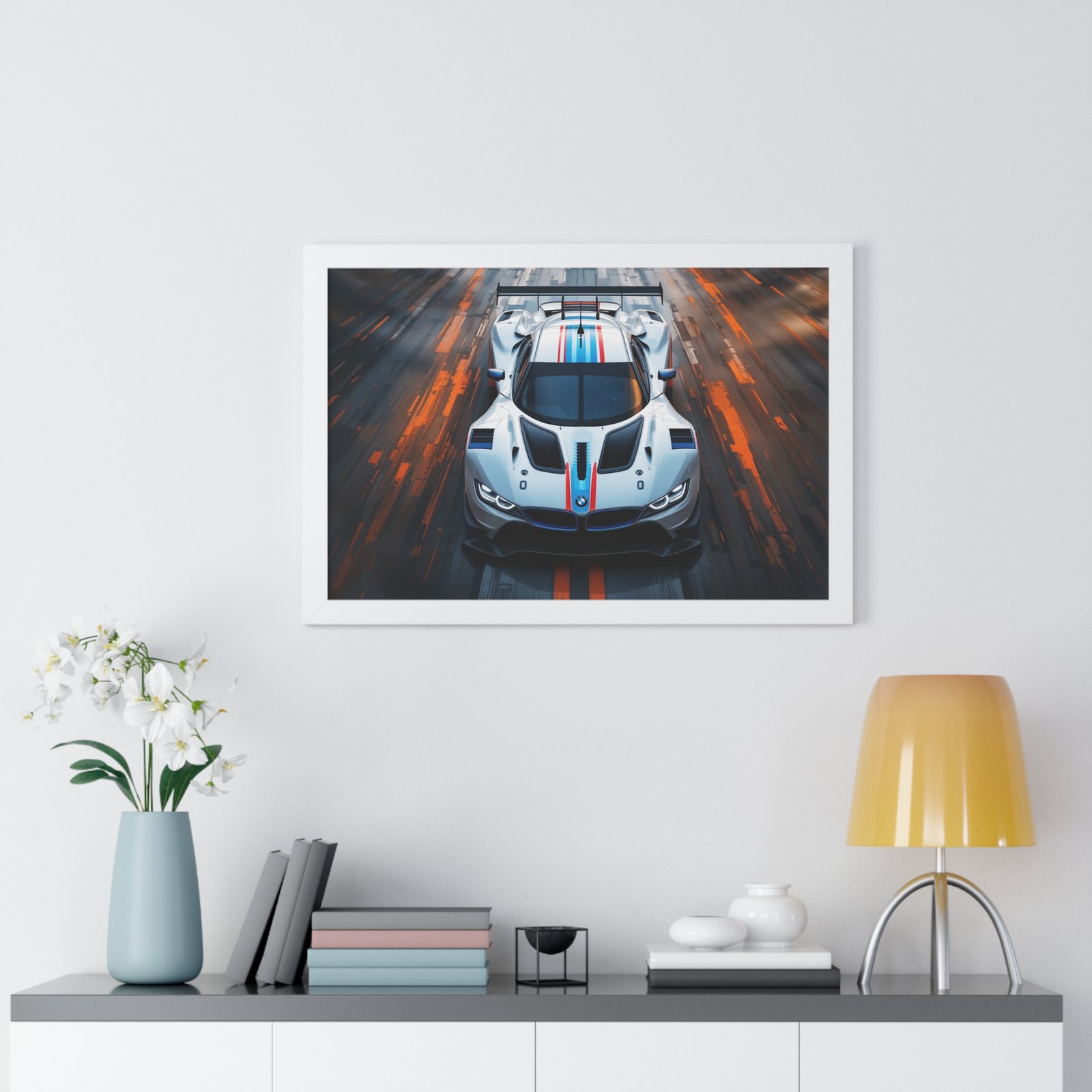 BMW Le Mans Concept Wall Art Framed Print | Original Design Studio Edition Collector’s Motorsport Artwork - Image 17
