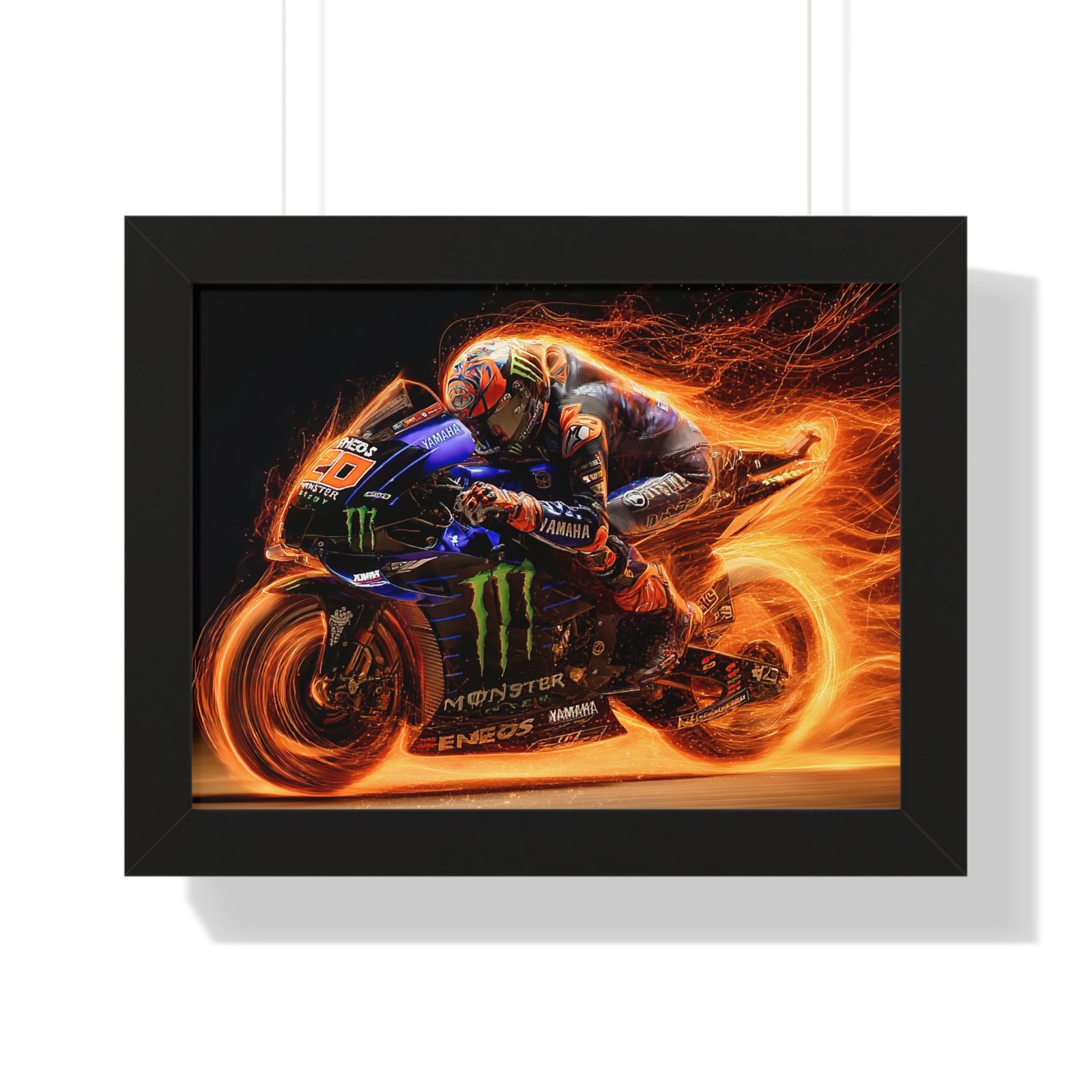 Limited Edition Fabio Quartararo MotoGP Wall Art Framed Print | Collector’s Motorcycle Racing Artwork - Image 13