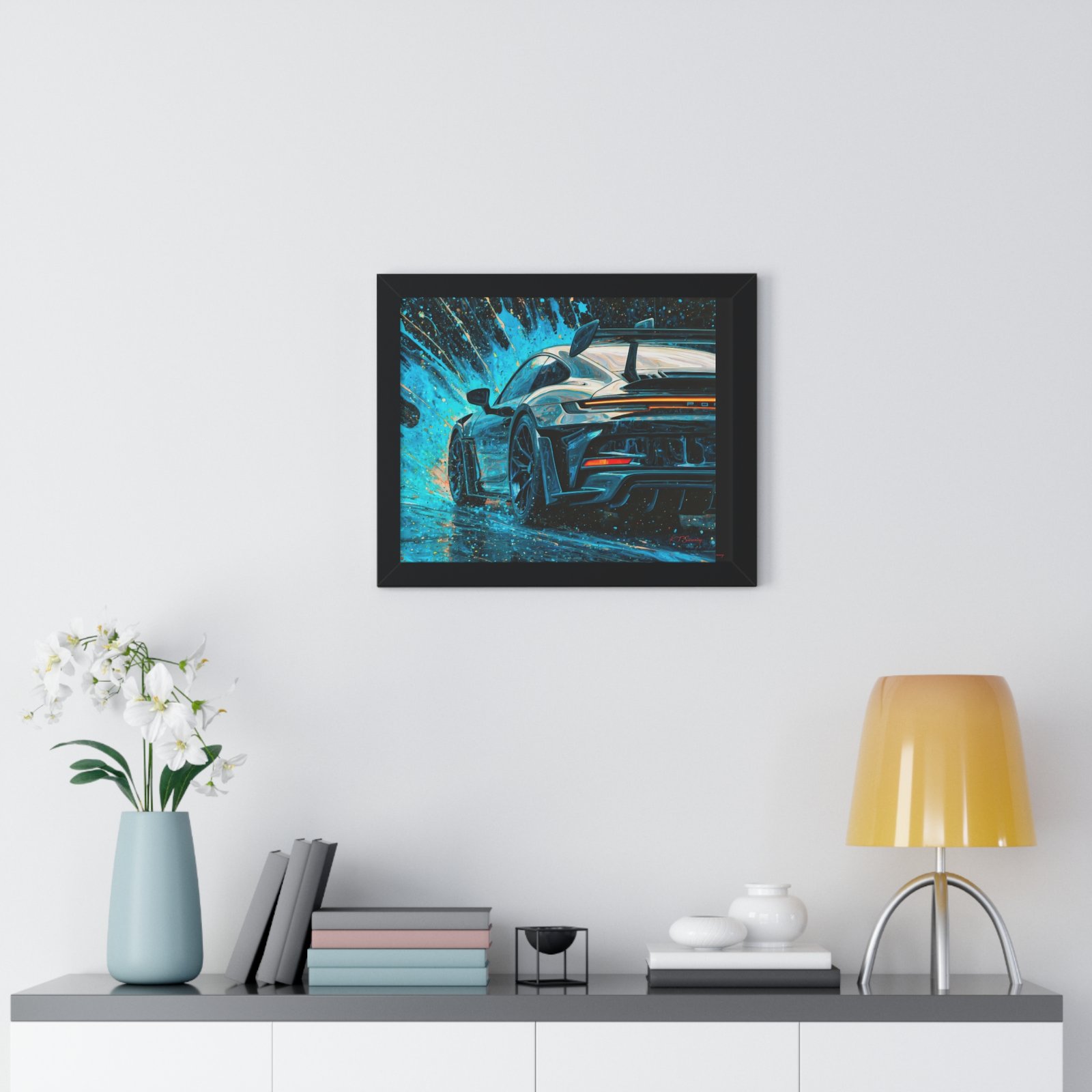 Exclusive Edition Porsche 911 GT3 RS Wall Art Framed Print | Collector’s Porsche Artwork - Image 5