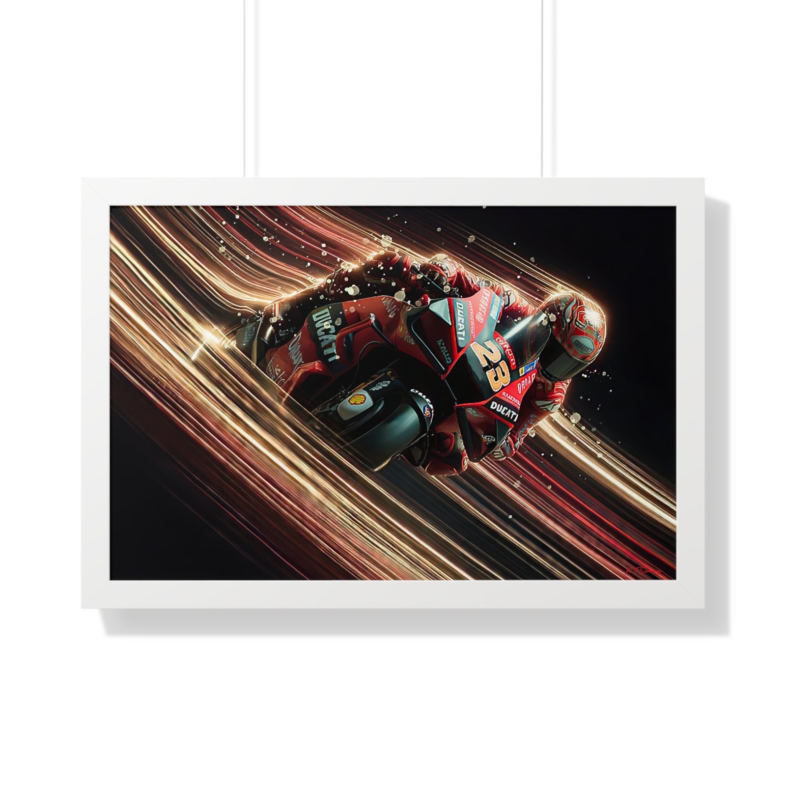 Limited Edition Enea Bastianini MotoGP Wall Art Framed Print | Collector’s Motorcycle Racing Artwork - Image 52