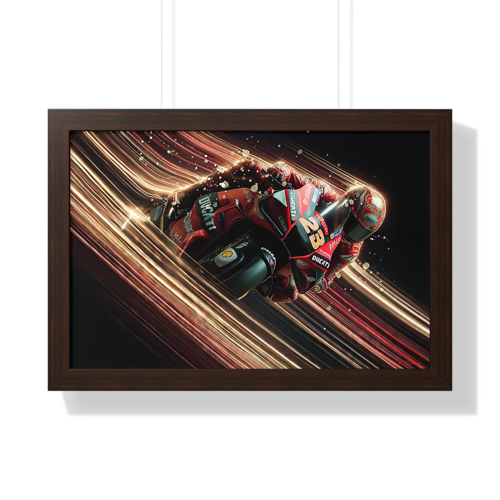 Limited Edition Enea Bastianini MotoGP Wall Art Framed Print | Collector’s Motorcycle Racing Artwork - Image 34