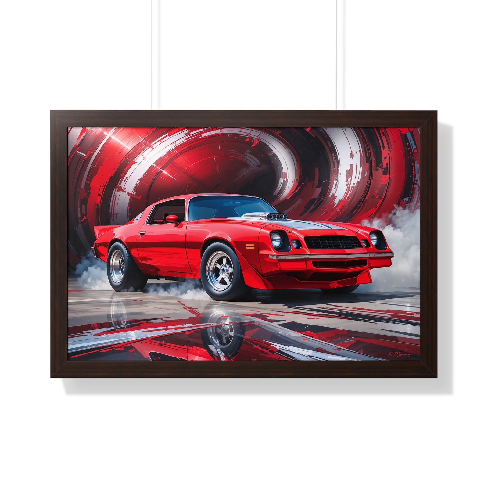 1978 Camaro Z28 Hot Rod | Studio Edition Collector’s Artwork - Image 16