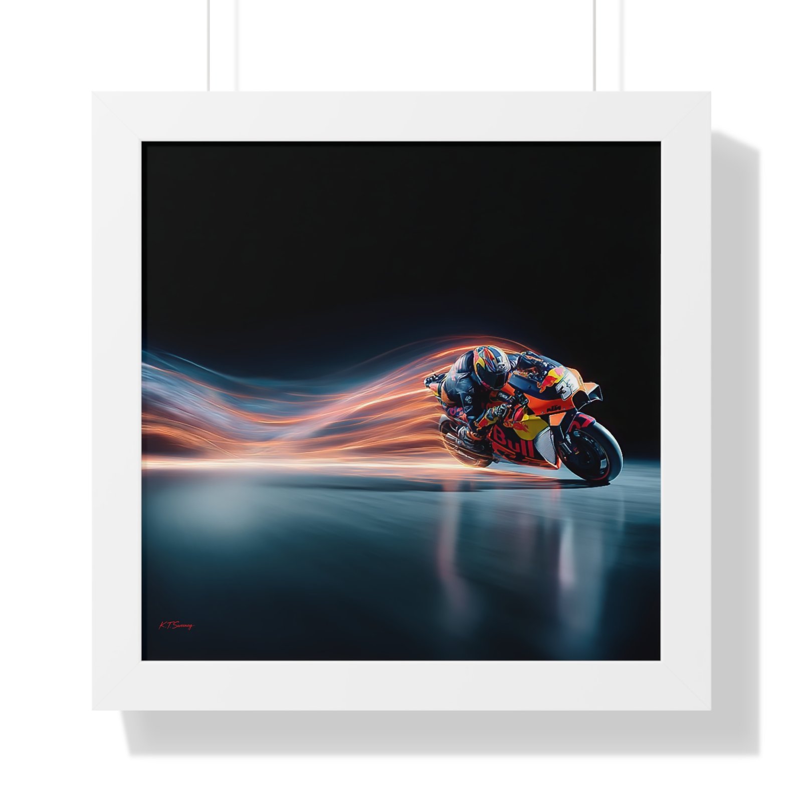 Limited Edition MotoGP Wall Art Framed Print | Collector’s Motorcycle Racing Artwork - Image 7