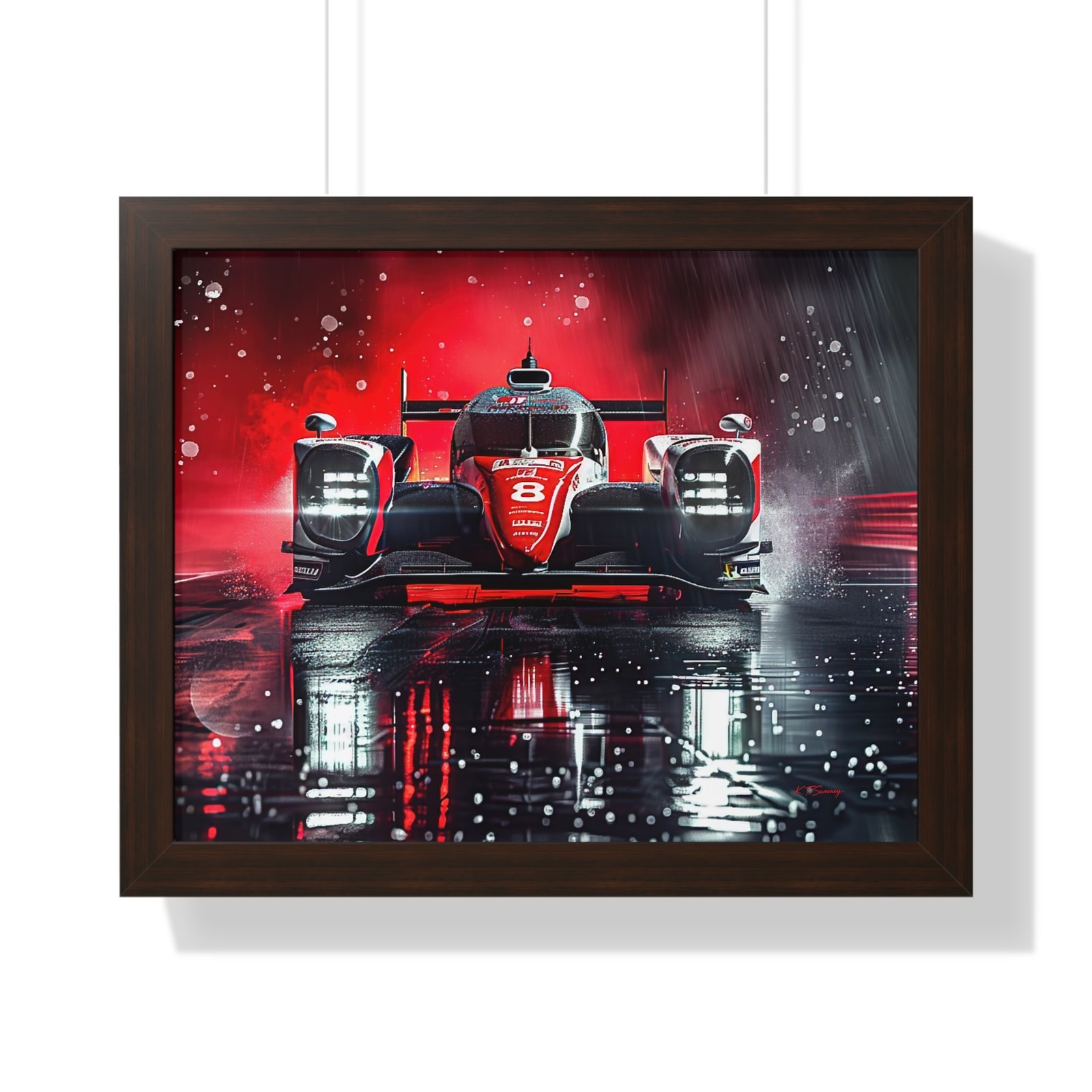 Limited Edition IMSA Toyota Hypercar IMSA Racing Car Wall Art Framed Print | IMSA Toyota Hypercar Collector’s Artwork - Image 22