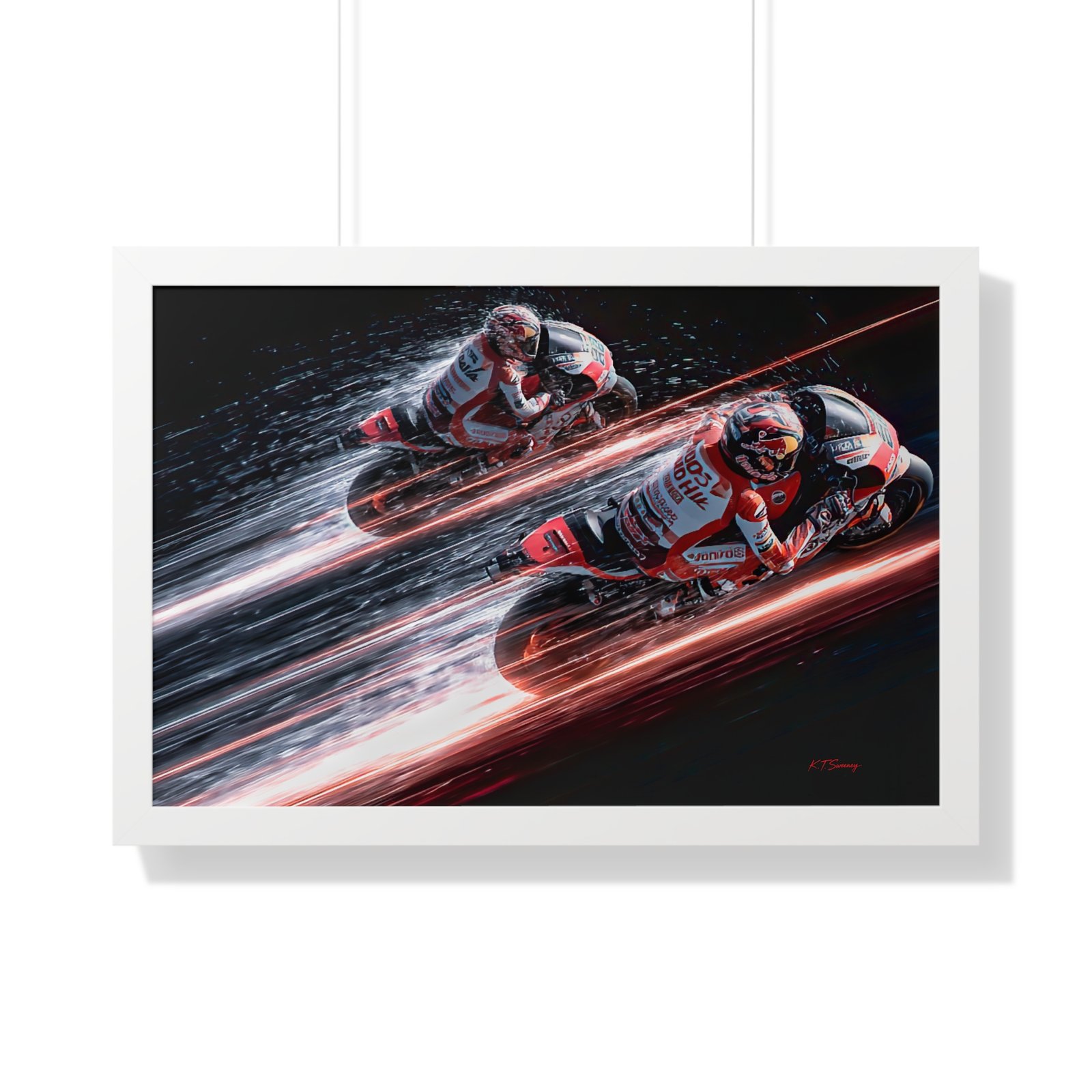 Limited Edition MotoGP Wall Art Framed Print| Collector’s Motorcycle Racing Artwork - Image 52