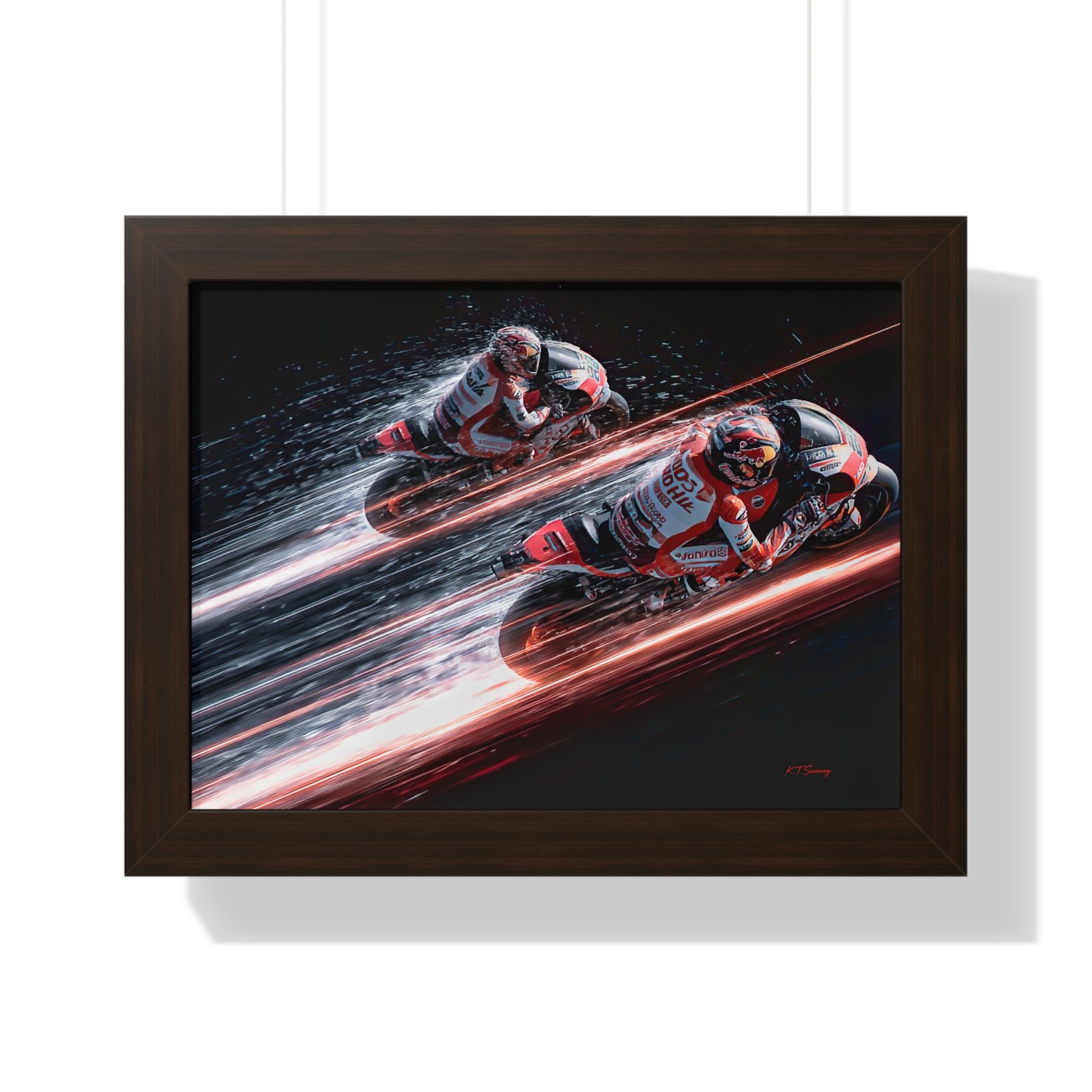 Limited Edition MotoGP Wall Art Framed Print| Collector’s Motorcycle Racing Artwork - Image 28