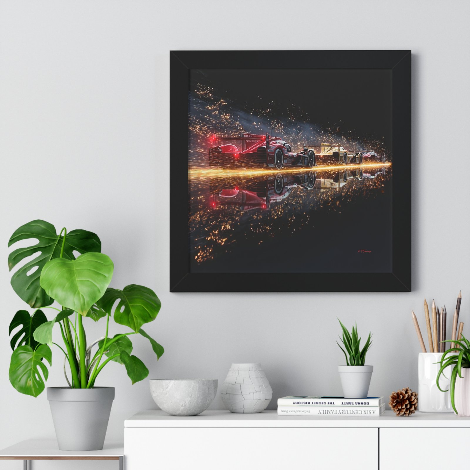 Limited Edition IMSA Hypercar Racing Car Wall Art Framed Print | Collector’s Artwork - Image 2
