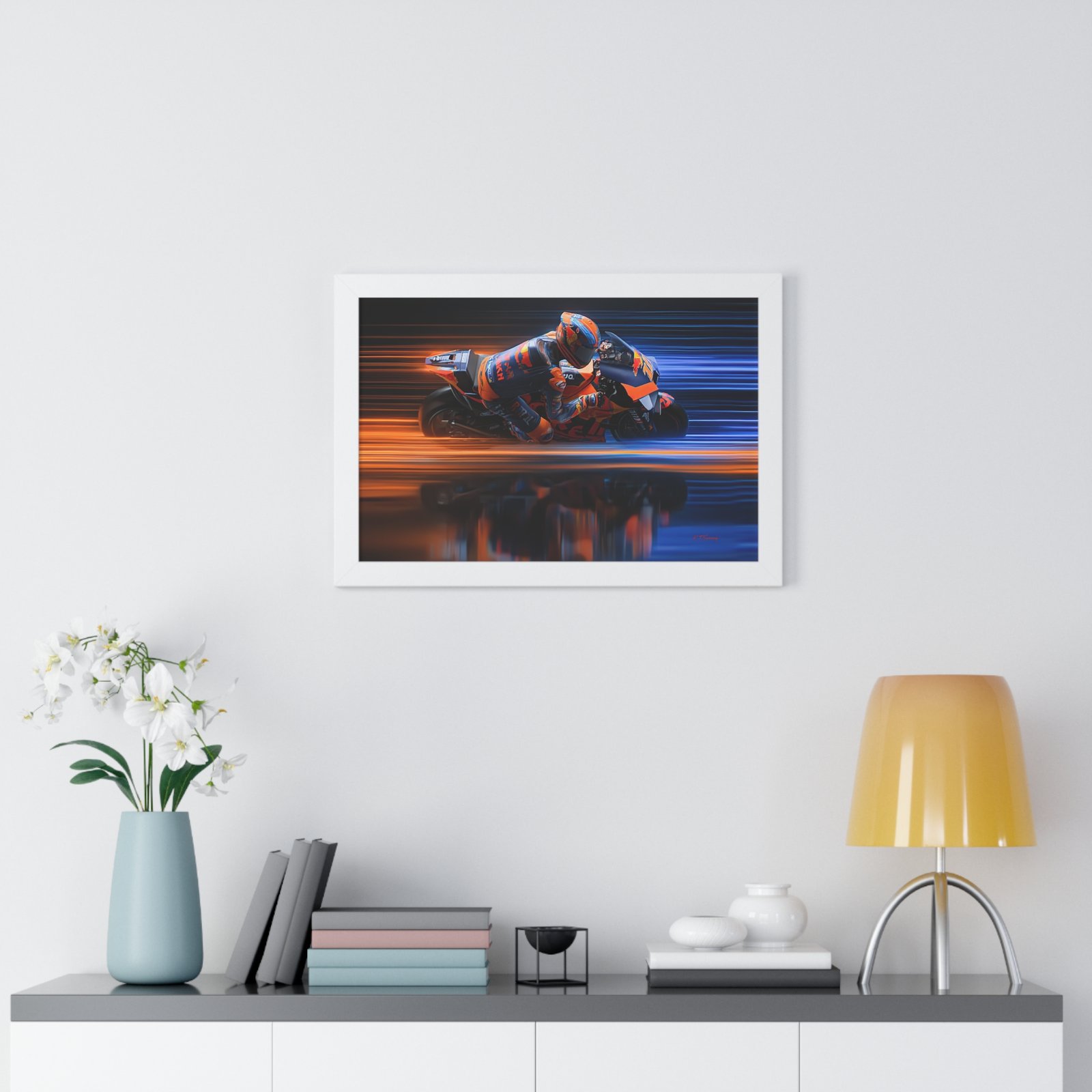 Limited Edition MotoGP Luca Marini Wall Art Framed Print | 2020 MotoGP World Champion Collector’s Artwork - Image 14