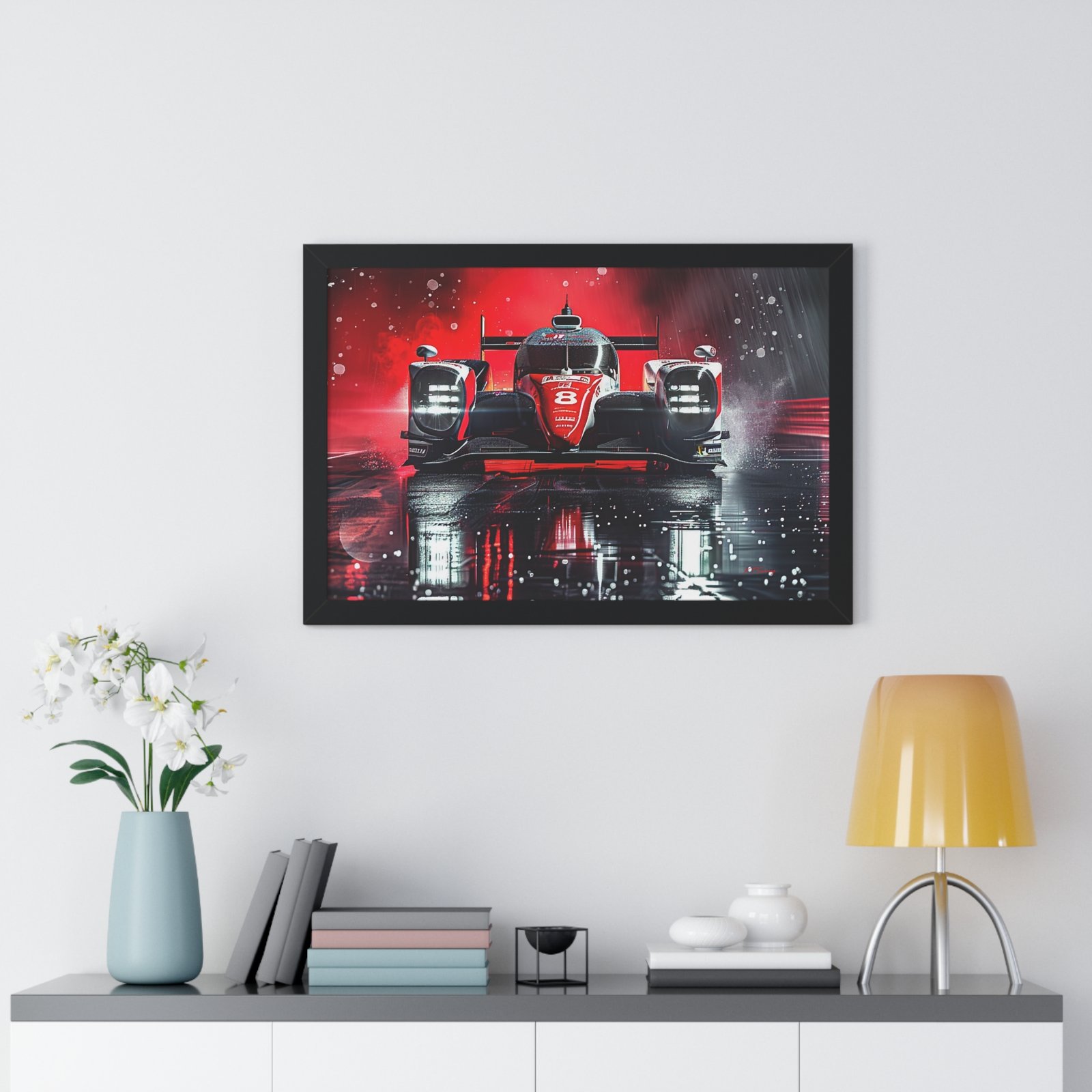 Limited Edition IMSA Toyota Hypercar IMSA Racing Car Wall Art Framed Print | IMSA Toyota Hypercar Collector’s Artwork - Image 14
