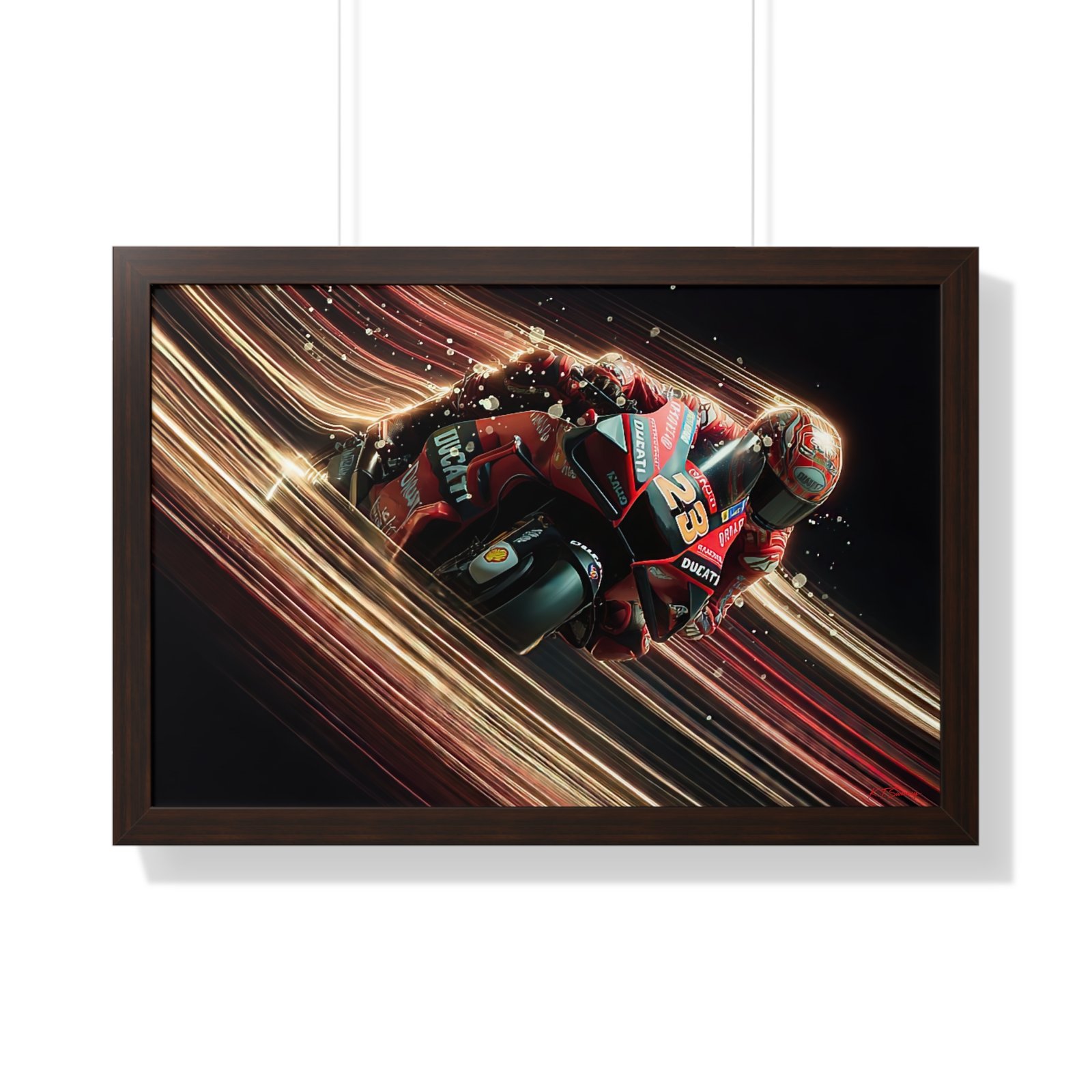 Limited Edition Enea Bastianini MotoGP Wall Art Framed Print | Collector’s Motorcycle Racing Artwork - Image 37