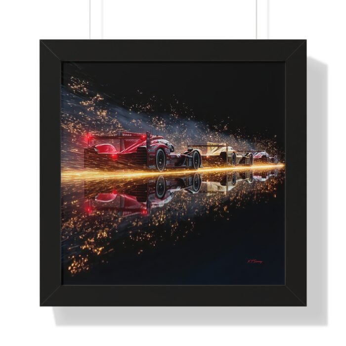 Limited Edition IMSA Hypercar Racing Car Wall Art Framed Print | Collector’s Artwork