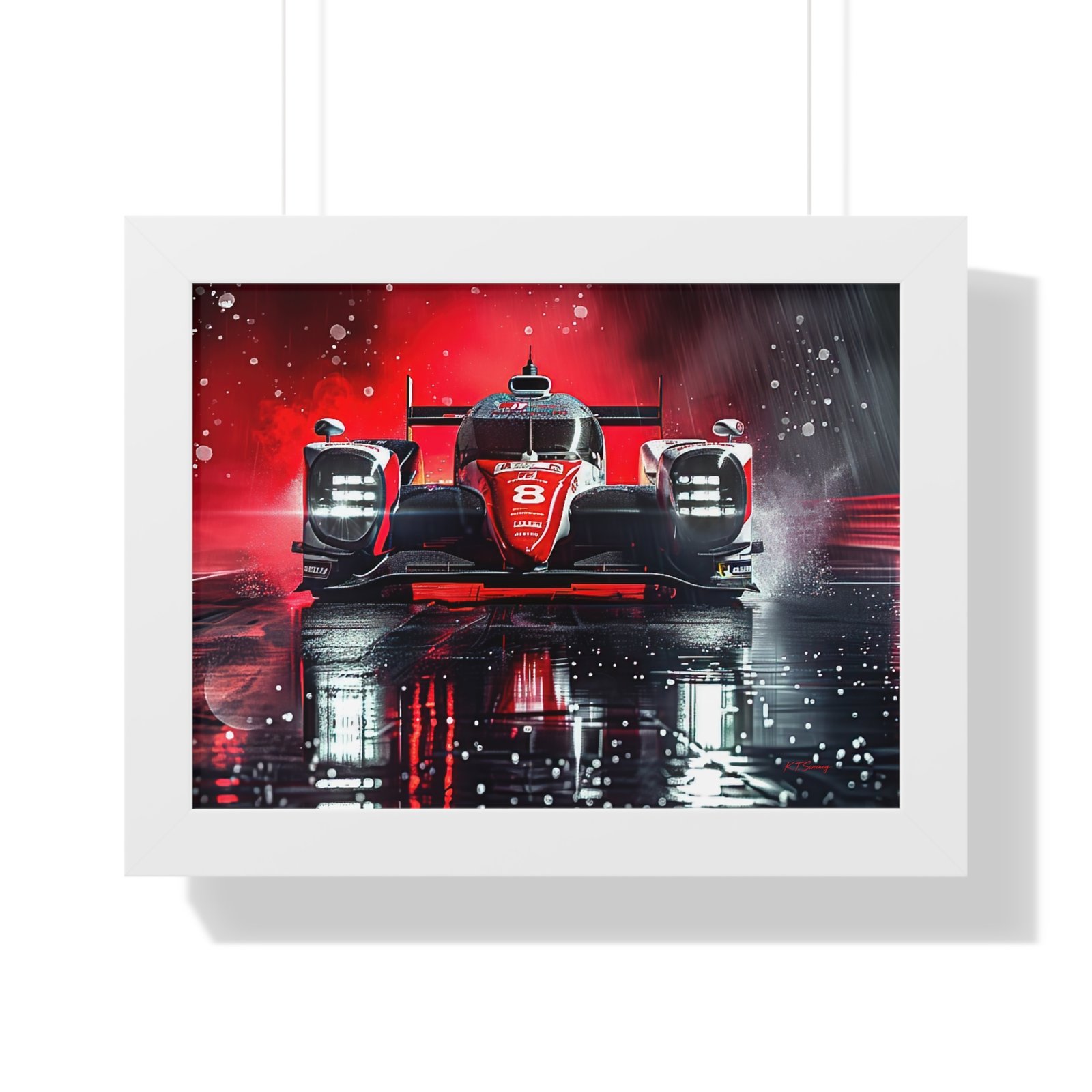 Limited Edition IMSA Toyota Hypercar IMSA Racing Car Wall Art Framed Print | IMSA Toyota Hypercar Collector’s Artwork - Image 34