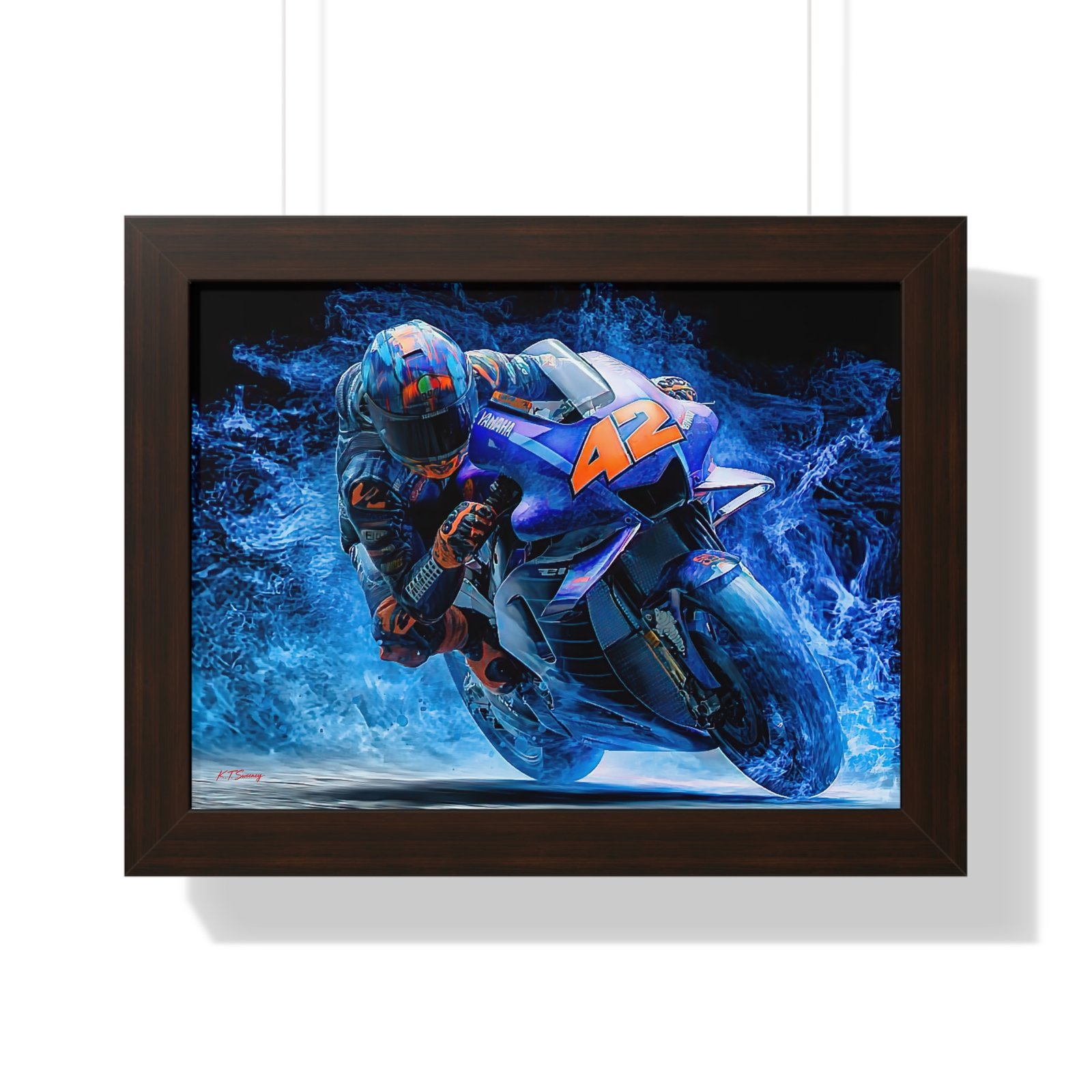 Limited Edition Alex Rins MotoGP Wall Art Framed Print | Collector’s Motorcycle Racing Artwork - Image 28