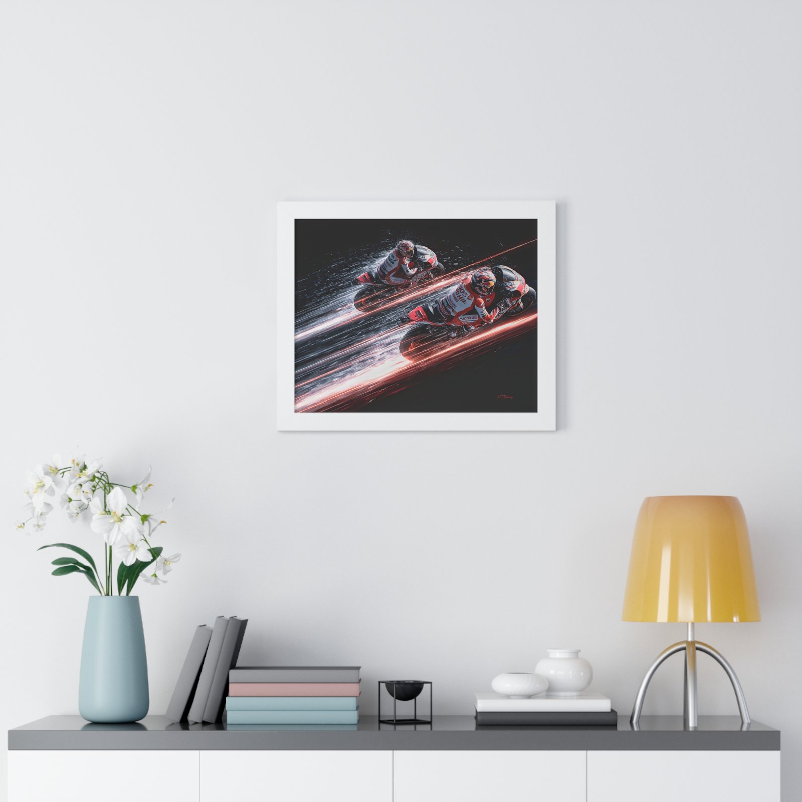 Limited Edition MotoGP Wall Art Framed Print| Collector’s Motorcycle Racing Artwork - Image 47