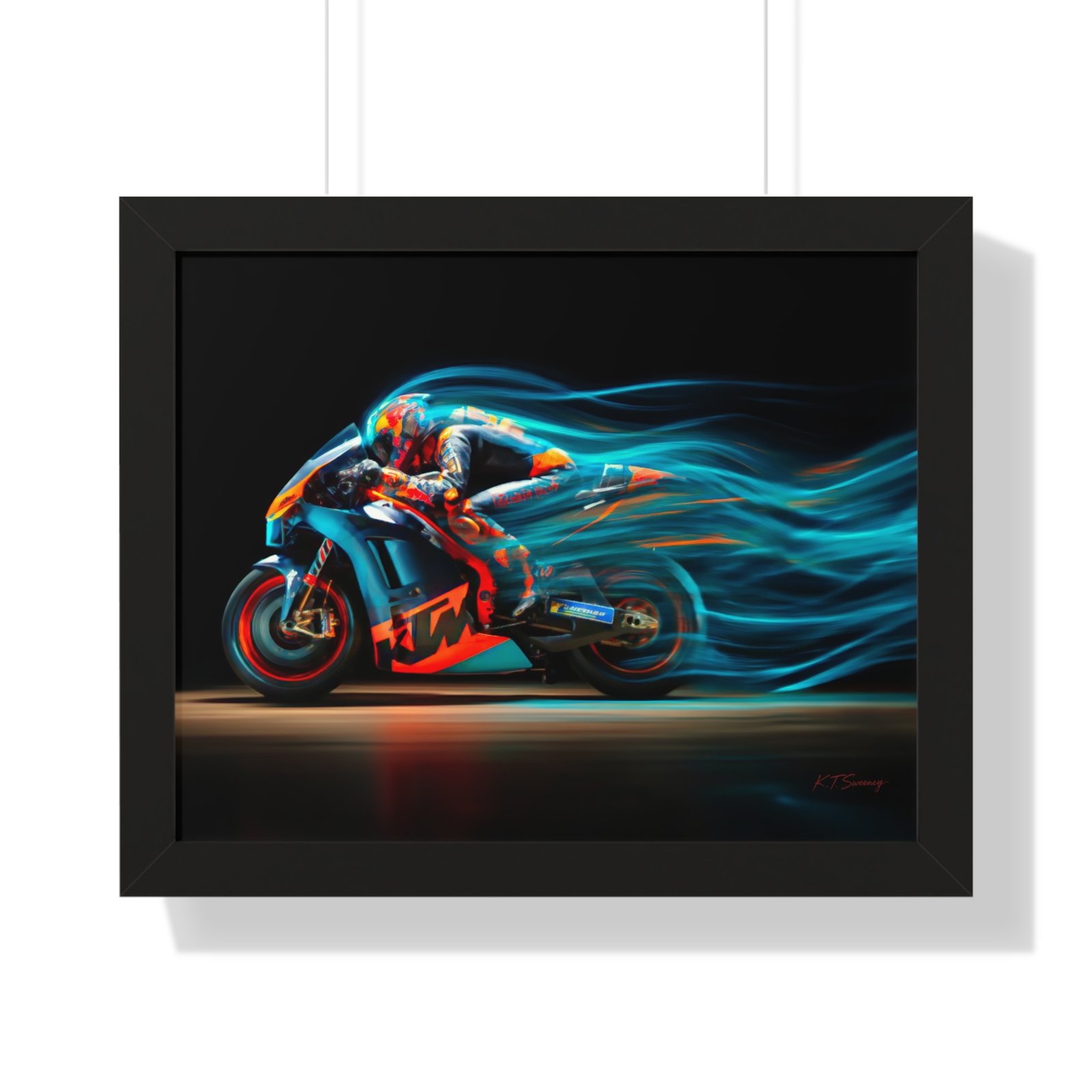 Limited Edition Brad Binder MotoGP Wall Art Framed Print | Collector’s Motorcycle Racing Artwork - Image 7