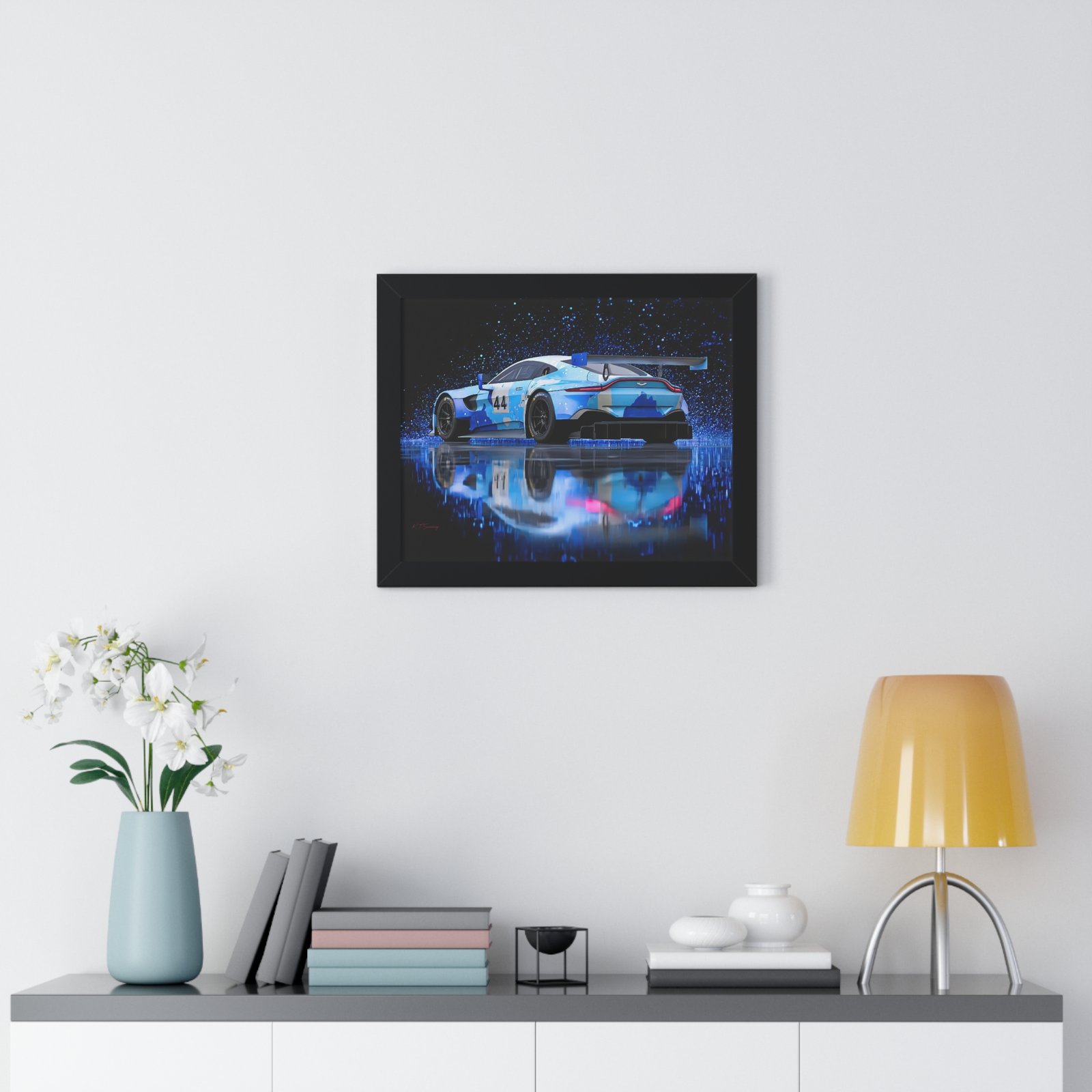 Limited Edition Aston Martin IMSA GTD Racing Car Wall Art Framed Print | Collector’s Aston Martin Motorsport Artwork - Image 2