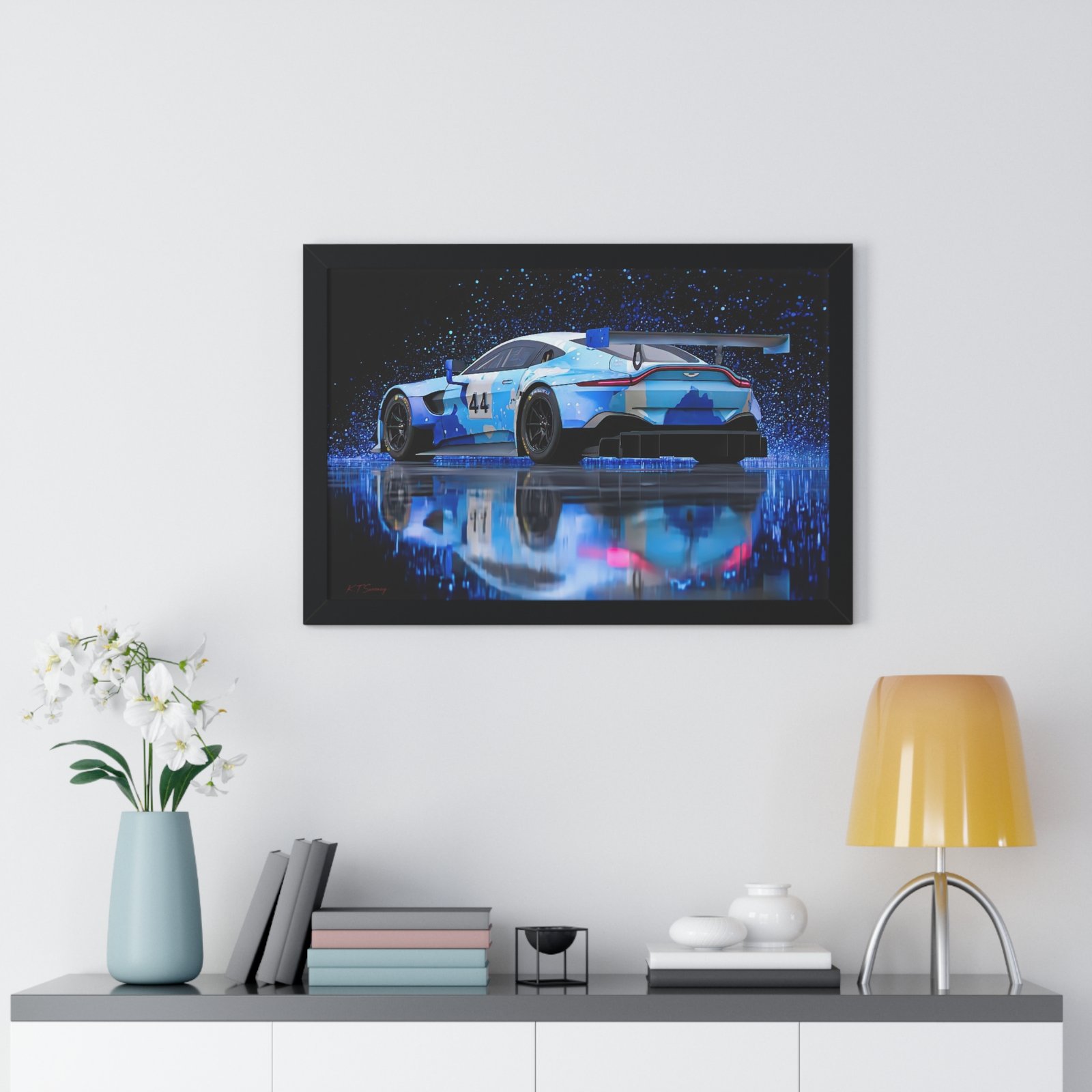 Limited Edition Aston Martin IMSA GTD Racing Car Wall Art Framed Print | Collector’s Aston Martin Motorsport Artwork - Image 8