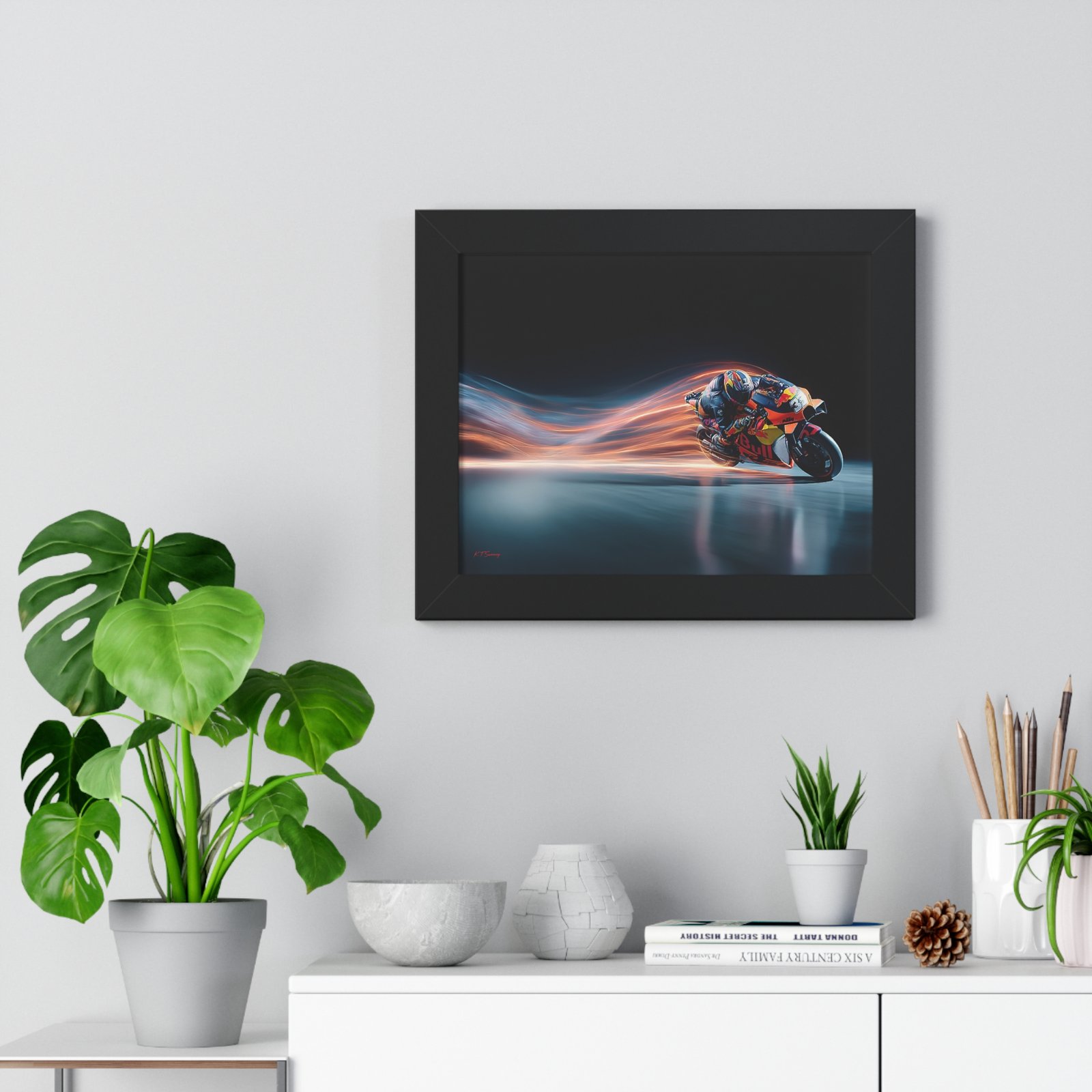 Limited Edition MotoGP Wall Art Framed Print | Collector’s Motorcycle Racing Artwork - Image 11