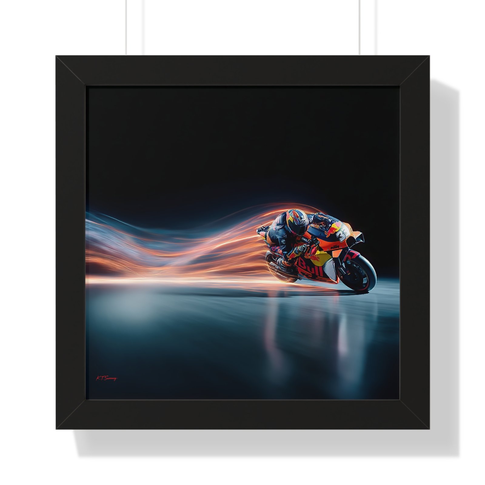 Limited Edition MotoGP Wall Art Framed Print | Collector’s Motorcycle Racing Artwork